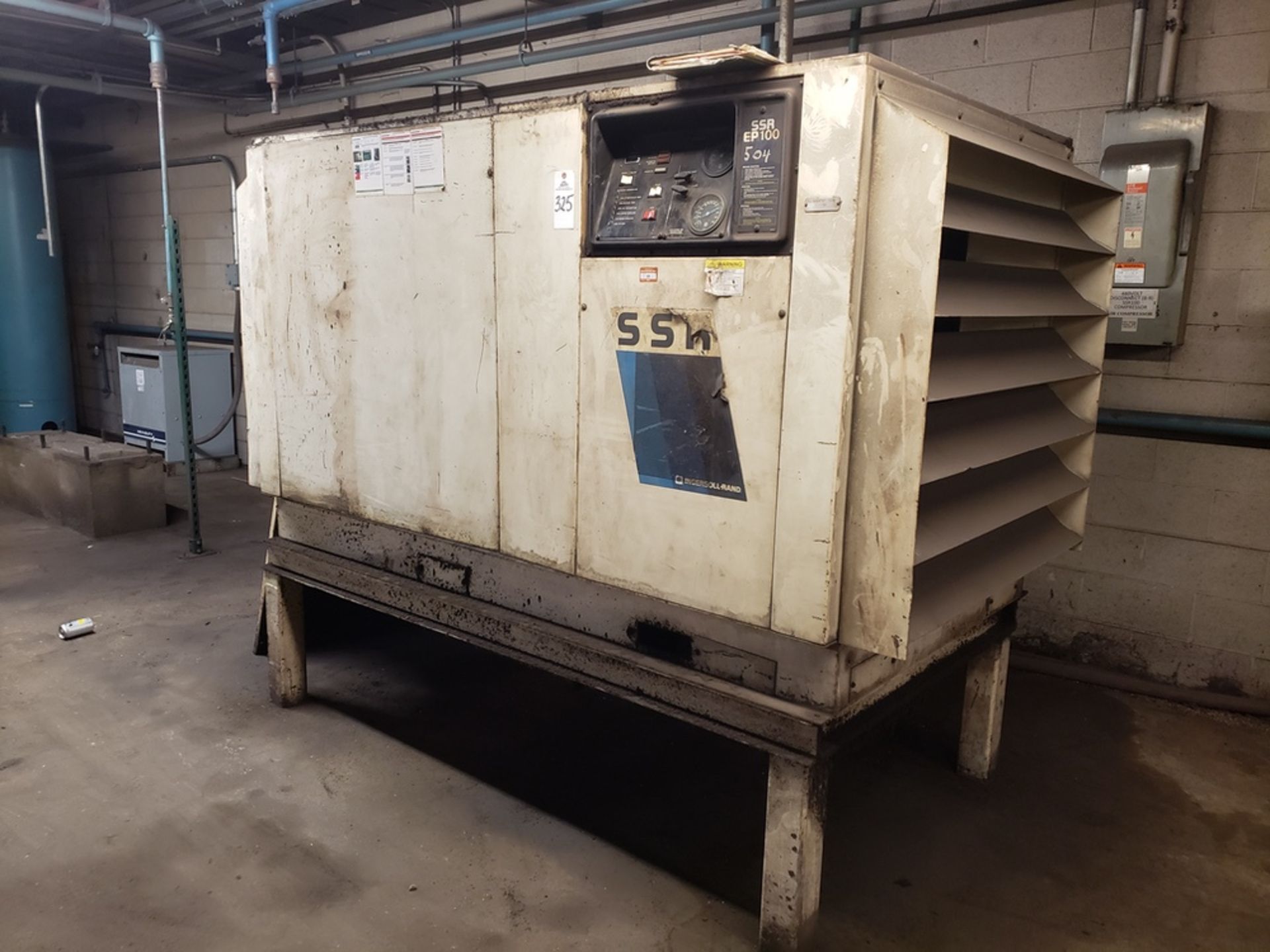 Ingersoll-Rand Air Compressor, M# SSR EP100 | Rig Fee: $325