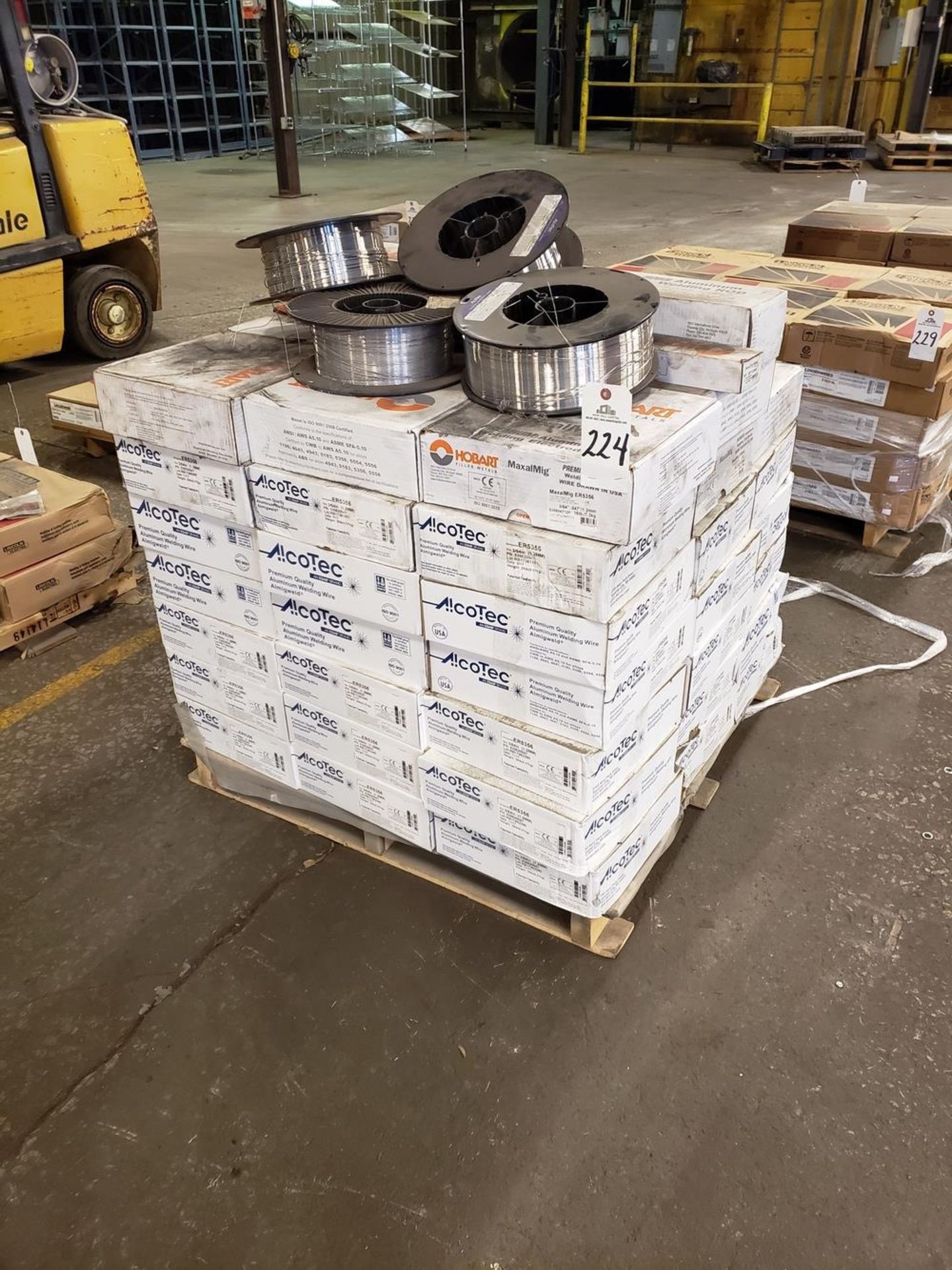 Pallet Lot Welding Wire | Rig Fee: $30