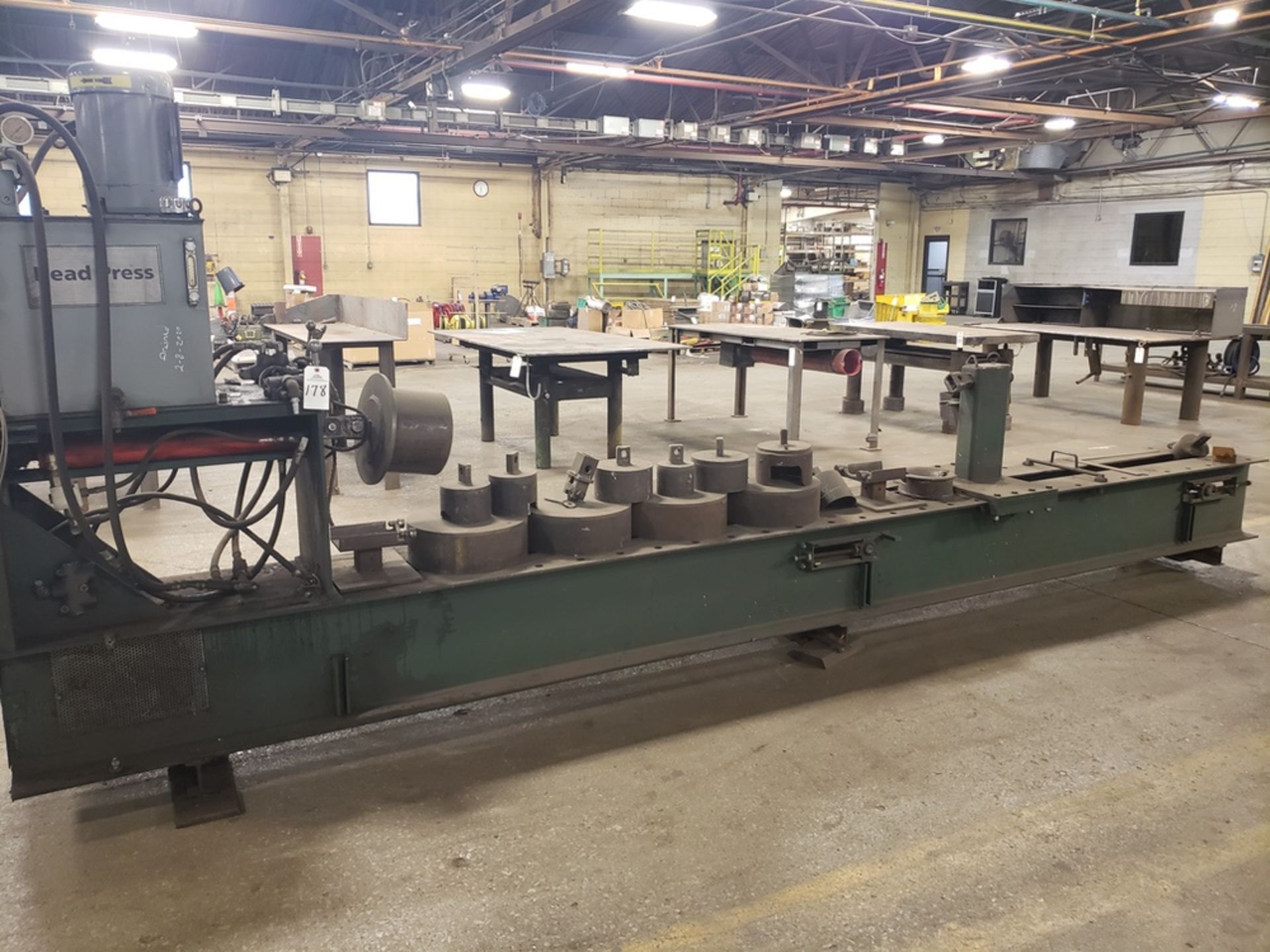 Hydraulic Head Press Jig | Rig Fee: $275