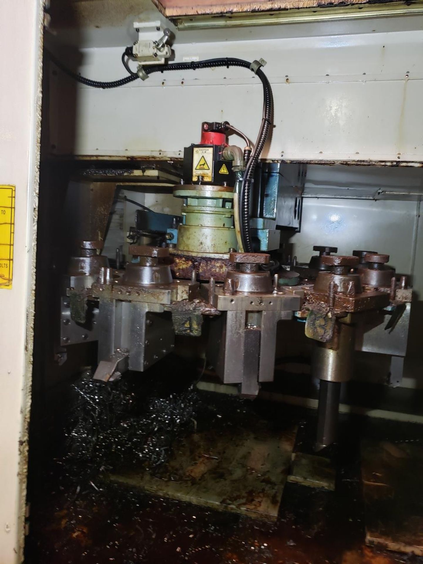 O-M Cnc Vertical Turret Lathe, M# Omega 50, S/N MN-025872, 36" 3 Jaw Hydraulic Chuc | Rig Fee: $5100 - Image 7 of 10