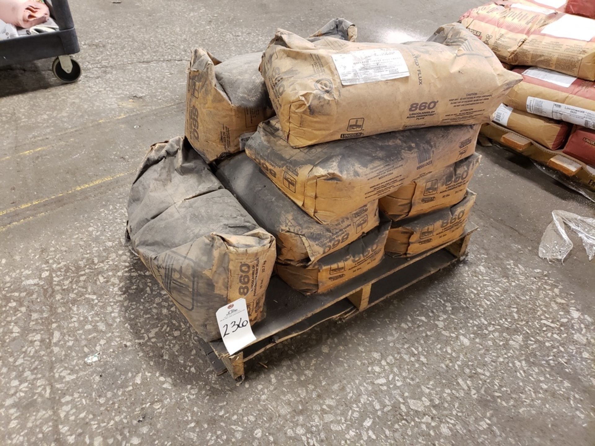 Pallet Lot Welding Flux | Rig Fee: $30