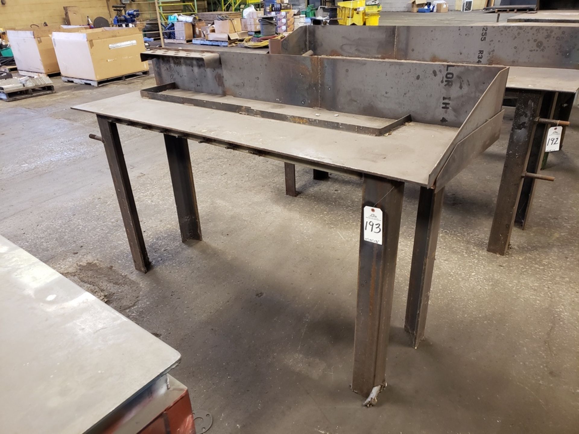 Welding Table, 24" x 80" x 3/8" | Rig Fee: $55