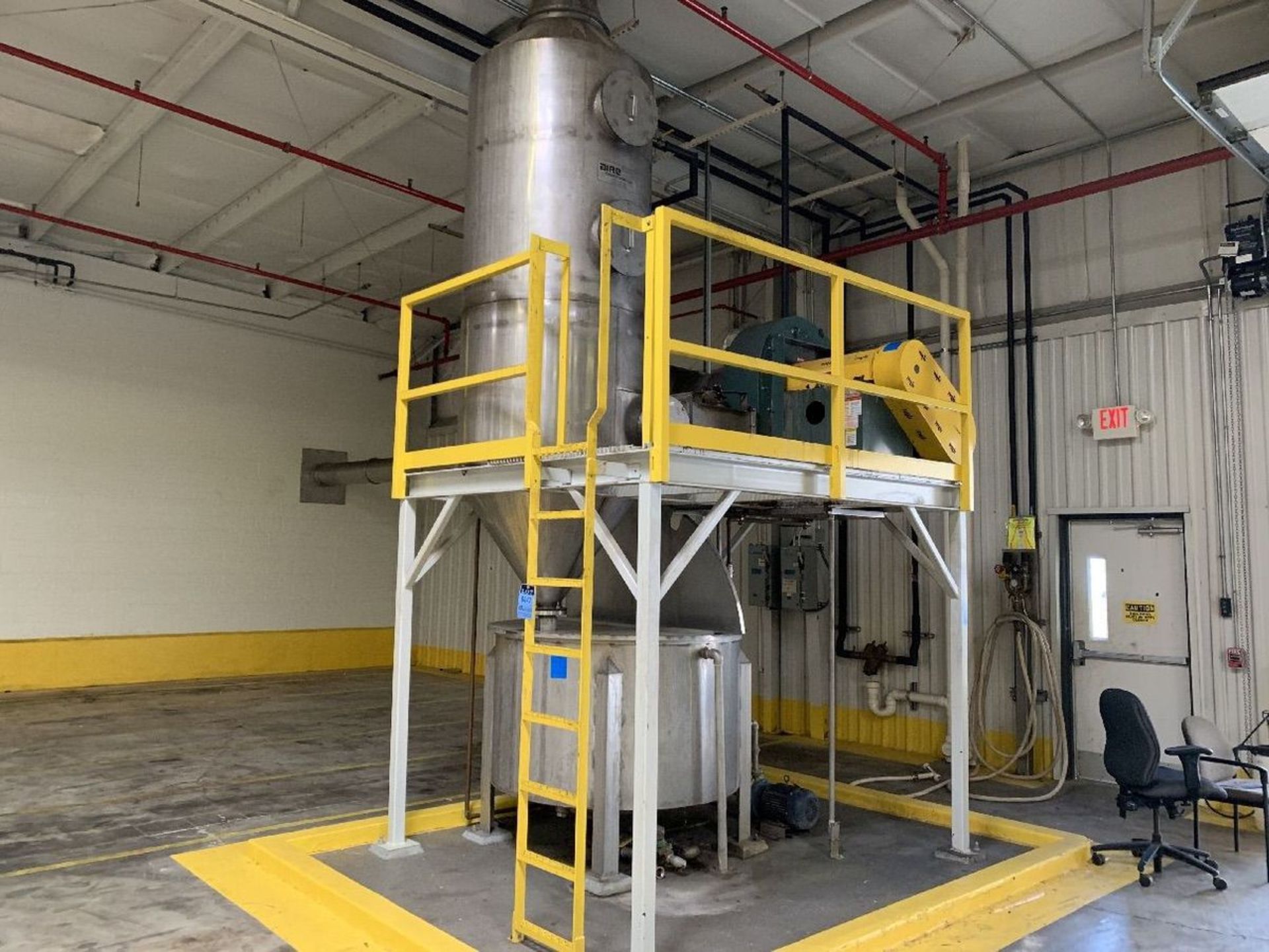 AIRECON MODEL 15 SPIN FLO WET DUST COLLECTOR SYSTEM; S/N P-1515 (2009) WITH NYB 264 | Rig Fee: $2800