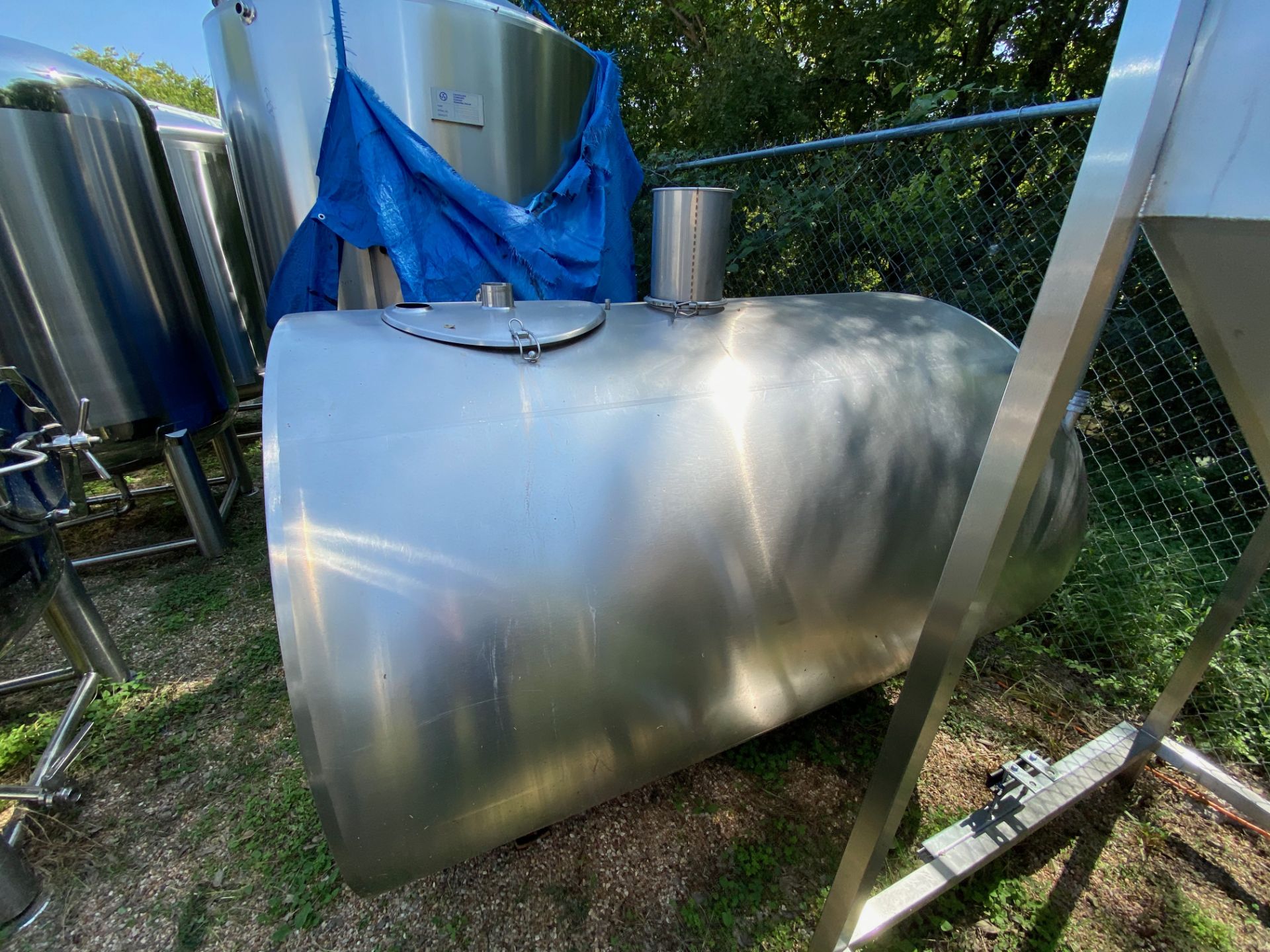 Dari Kool Stainless Steel Horizontal Jacketed Storage Tank, Approx D [Subj to Bulk] | Rig Fee: $400 - Image 2 of 3