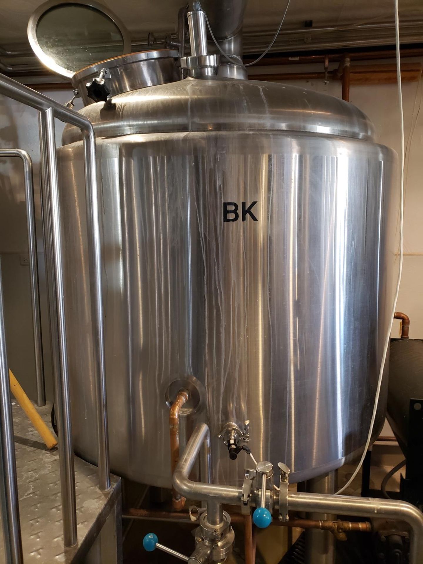 2014 Deutsche Beverage 7 BBL Two-Vessel Brewhouse Mash / Lauter Tun - Subj to Bulk | Rig Fee: $3000 - Image 5 of 9