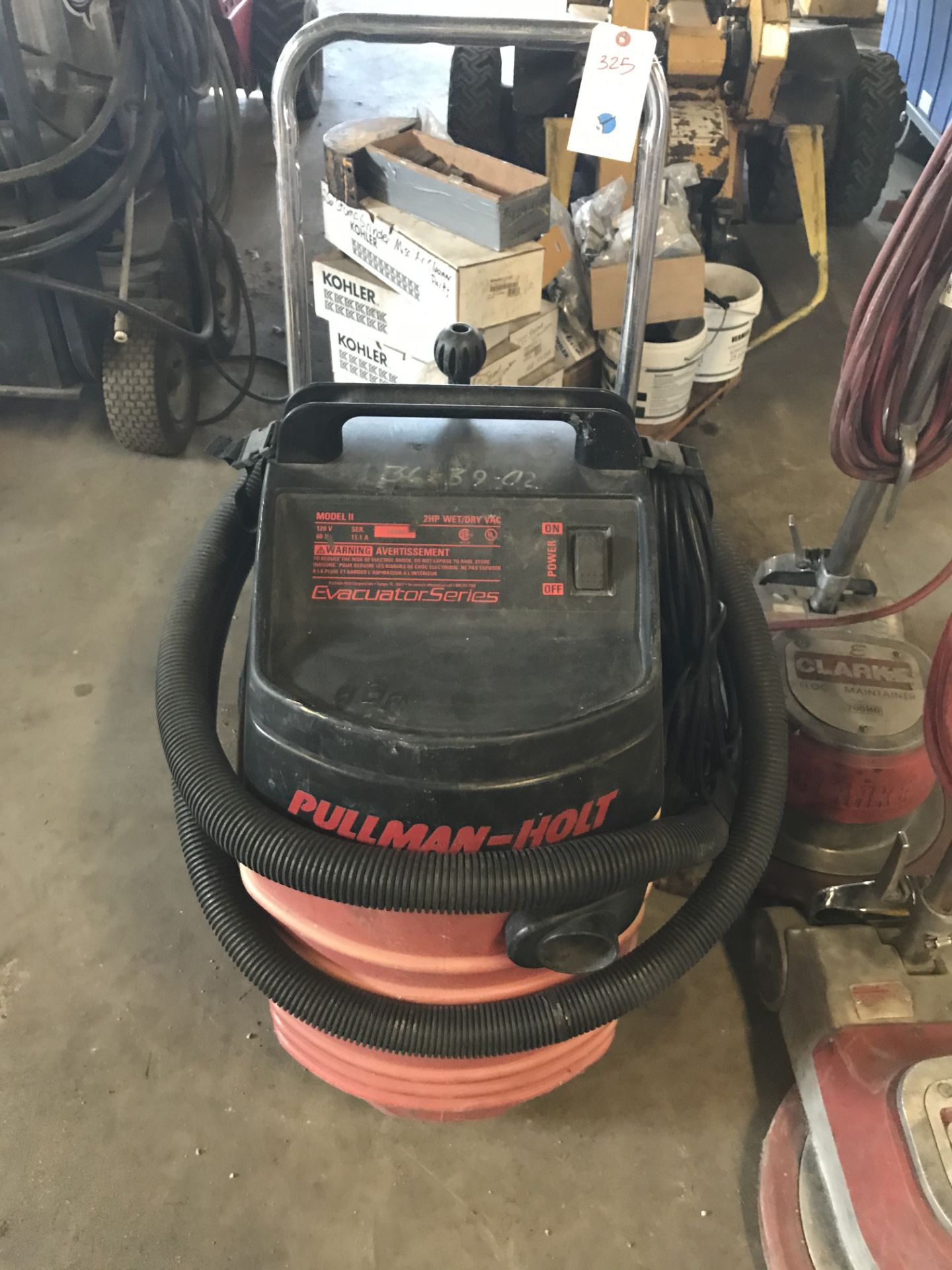 Pullman #II 2HP Wet Dry Vac