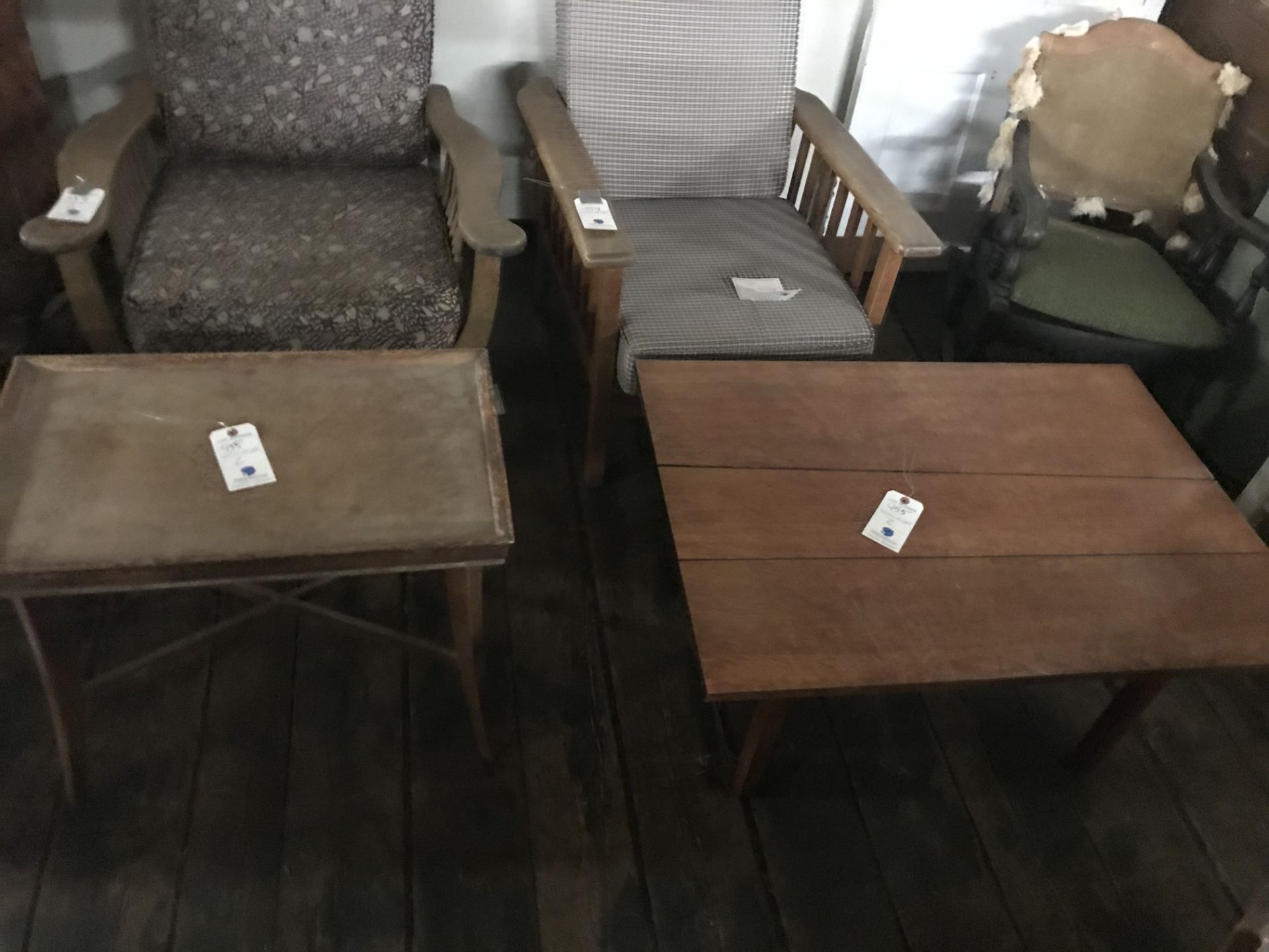 (2) Wood Coffee Tables