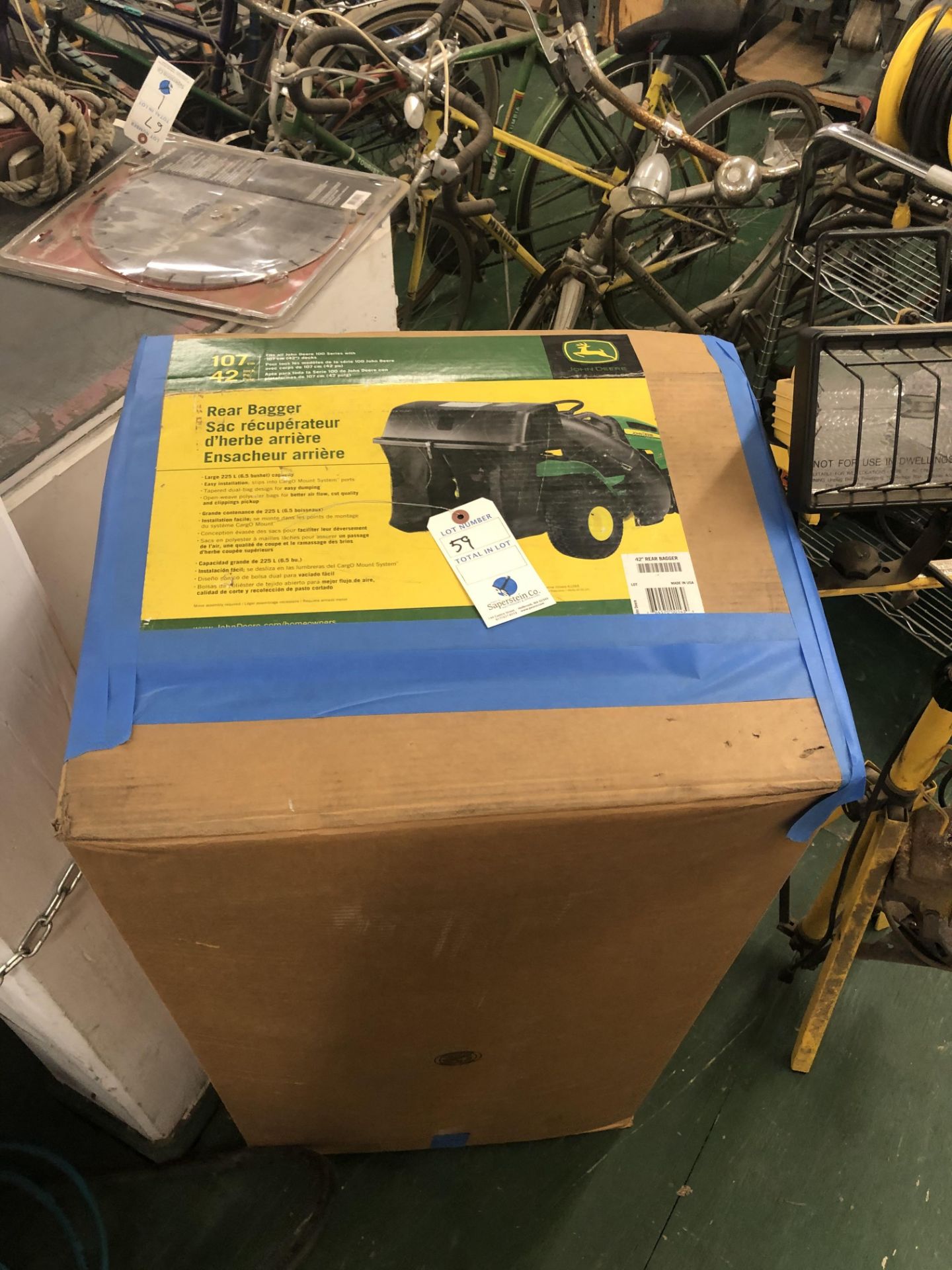 John Deere 42" Rear Bagger(NIB)