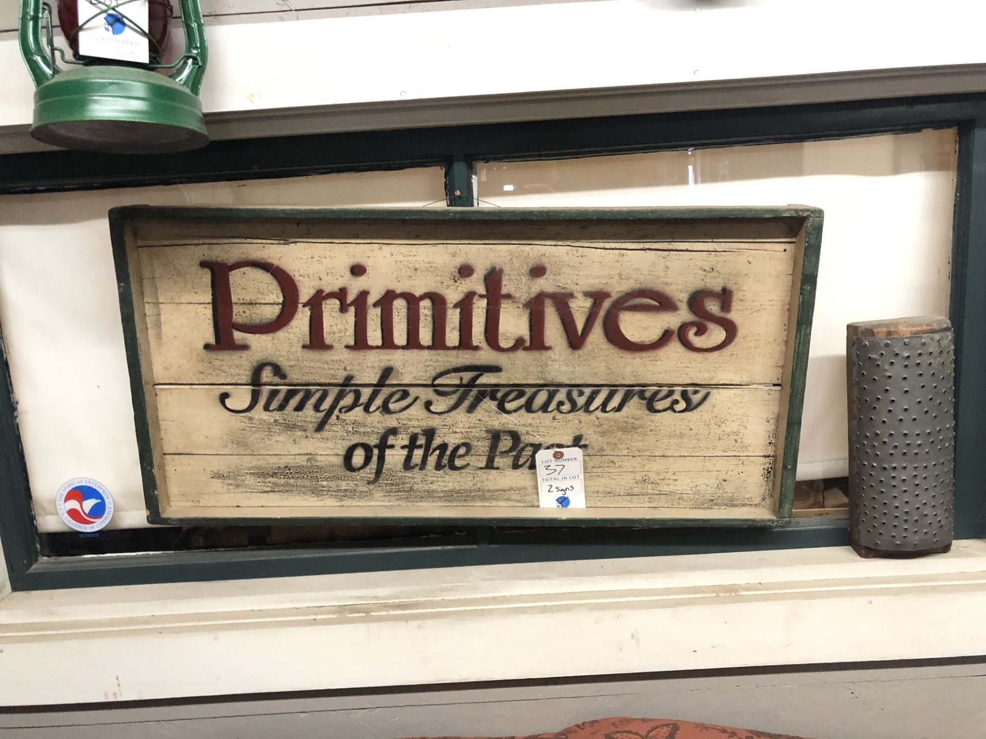 "Antique" Sign & Primitives Sign