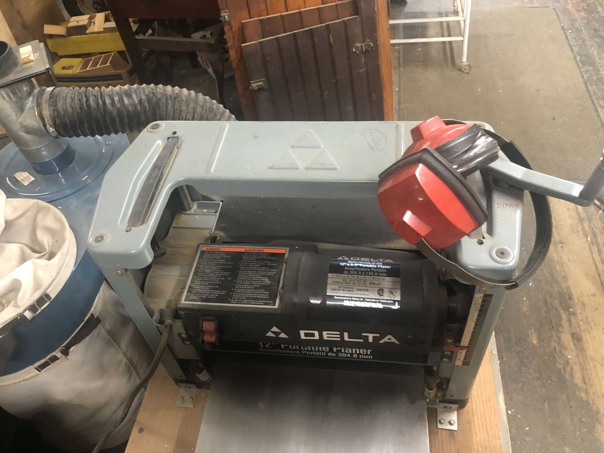 Delta 12" @22-1240 Portable Benchtop Planer w/Stand