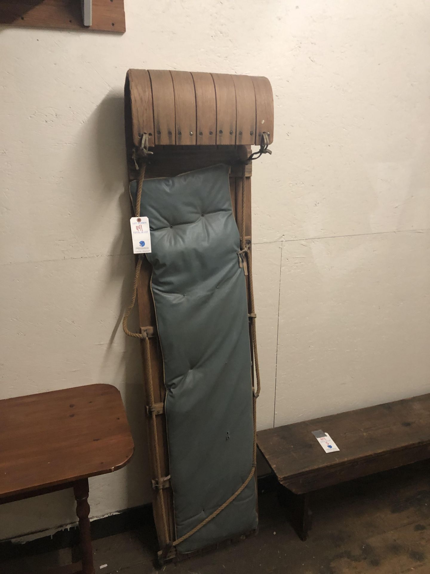 6' Toboggan w/Cushion