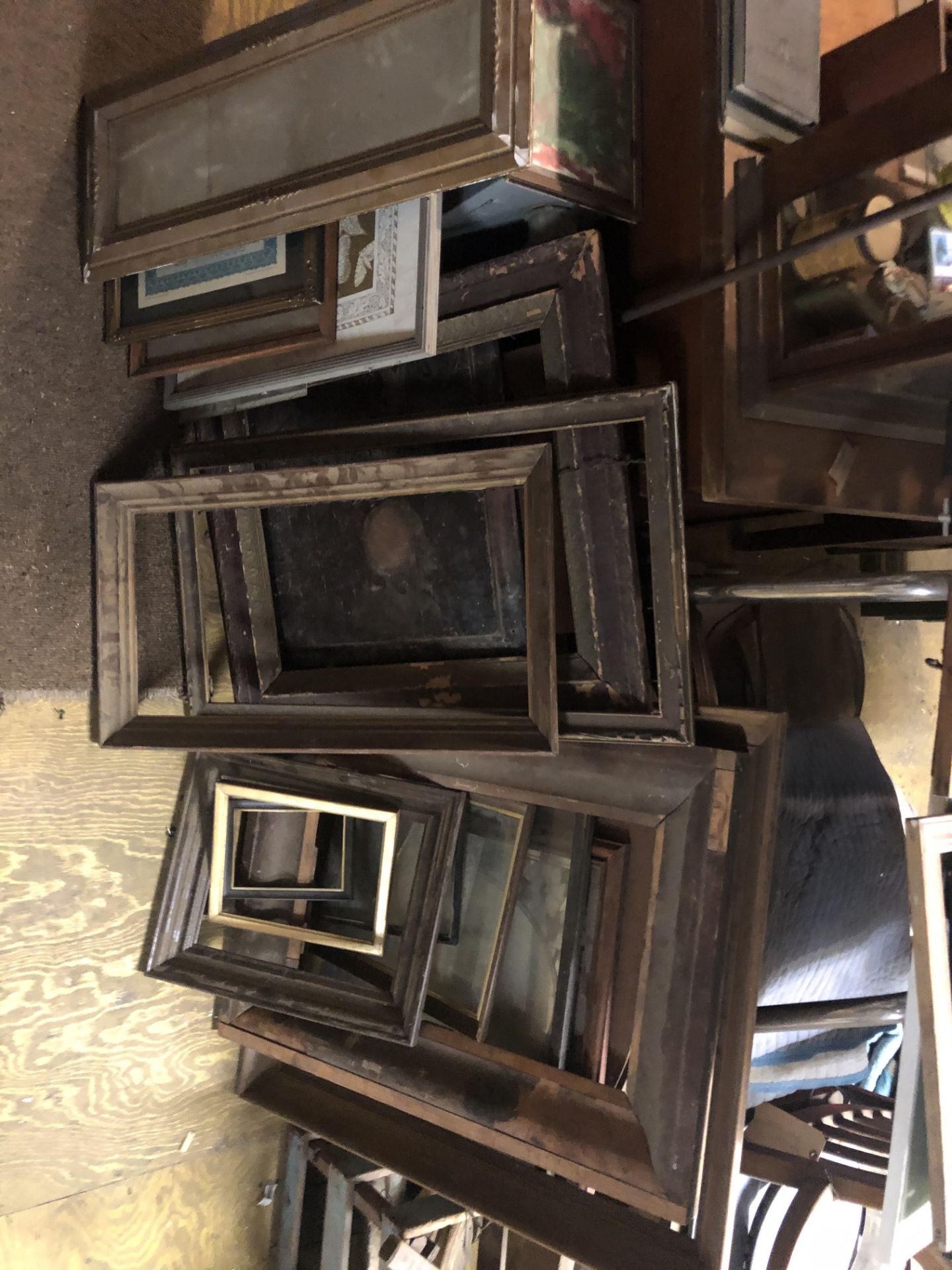 {LOT} Picture Frames in Alcove - Image 4 of 4