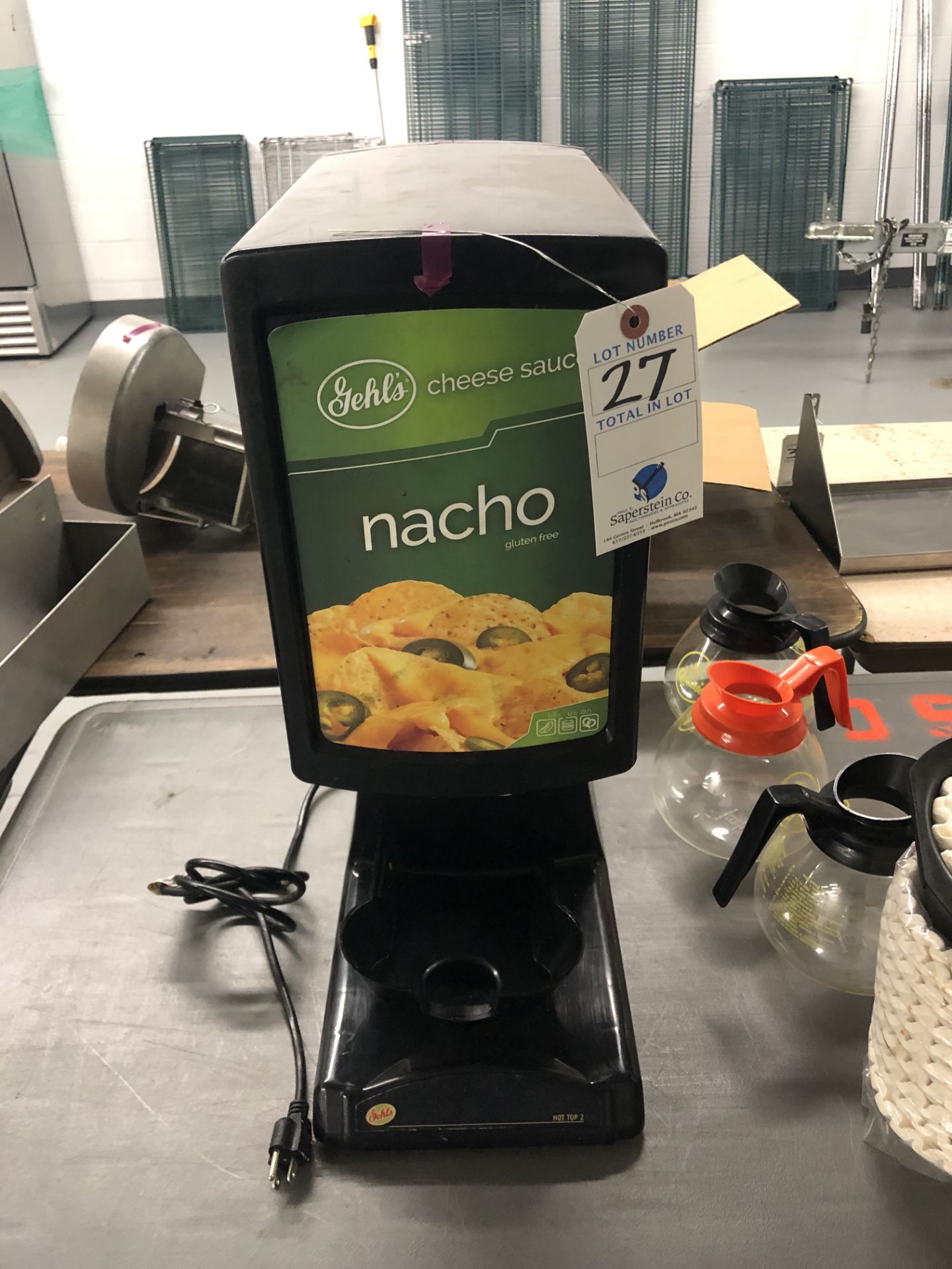 Gehls Counter Top Nacho Cheese Dispenser