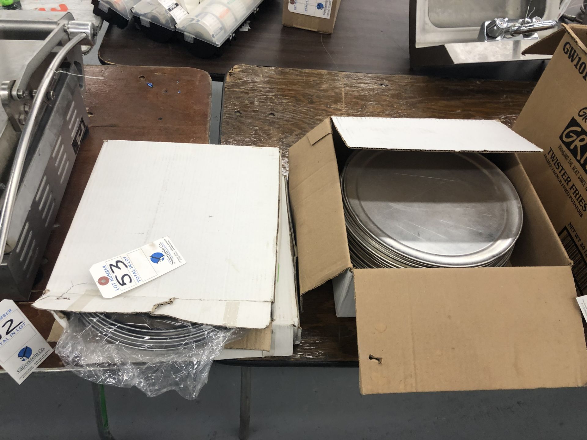 Approx.(30) 12" Pizza/Pita Trays (Approx. 20 NIB) - Image 2 of 2