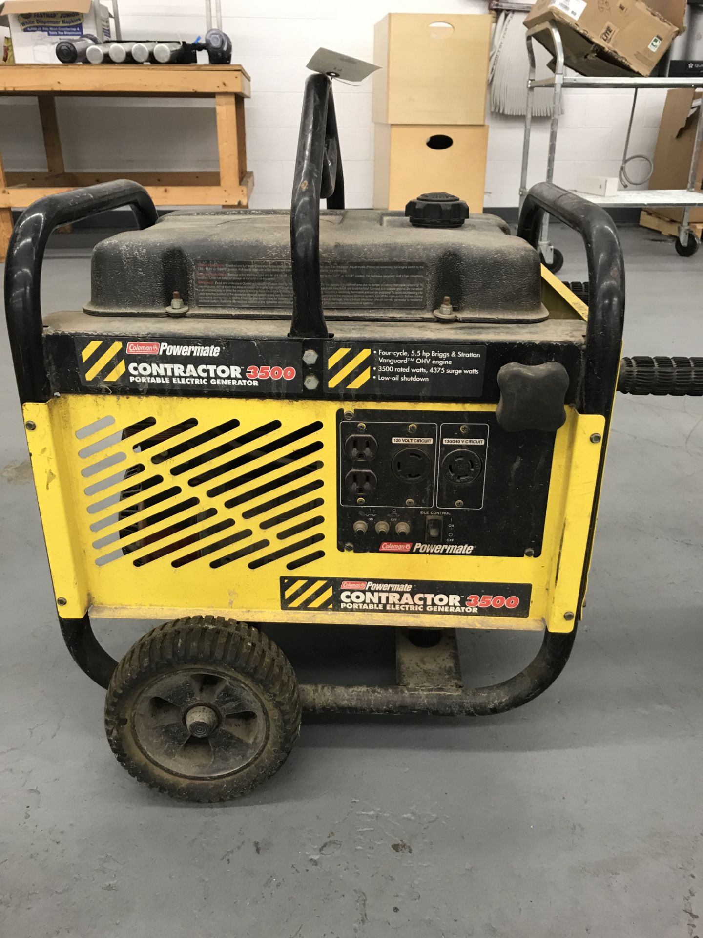 Coleman Portable Generator #3500 Contractor