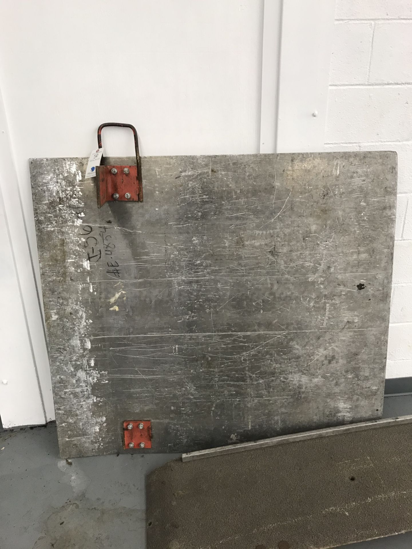 Dock Plate 4' x 54", Aluminum