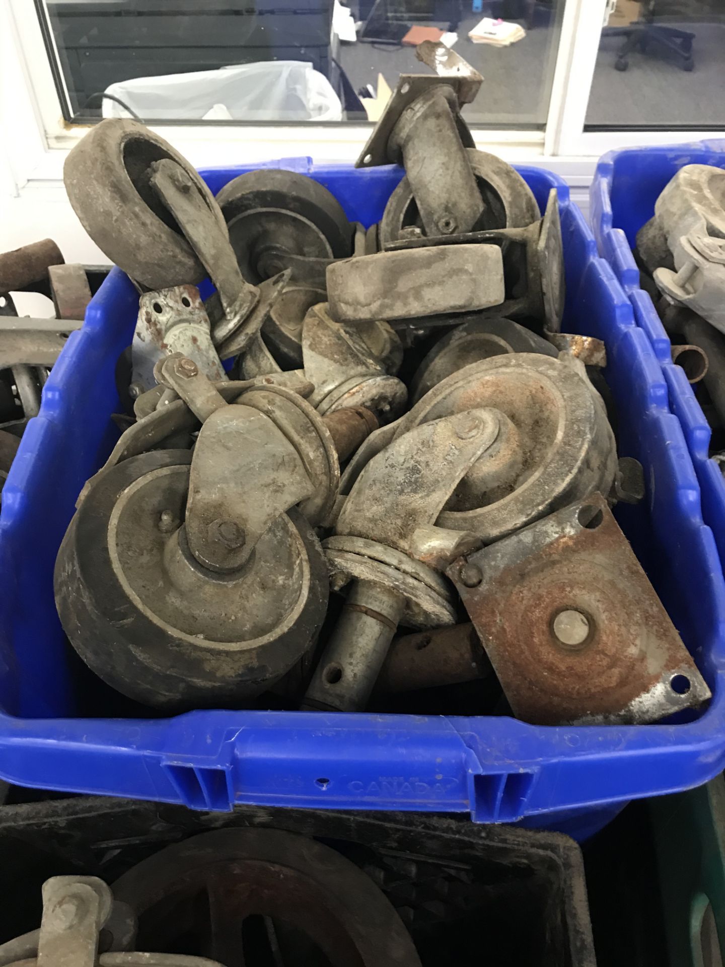 {LOT} Large Qty Assorted Casters, Swivel, Locking, ETC - Image 4 of 4