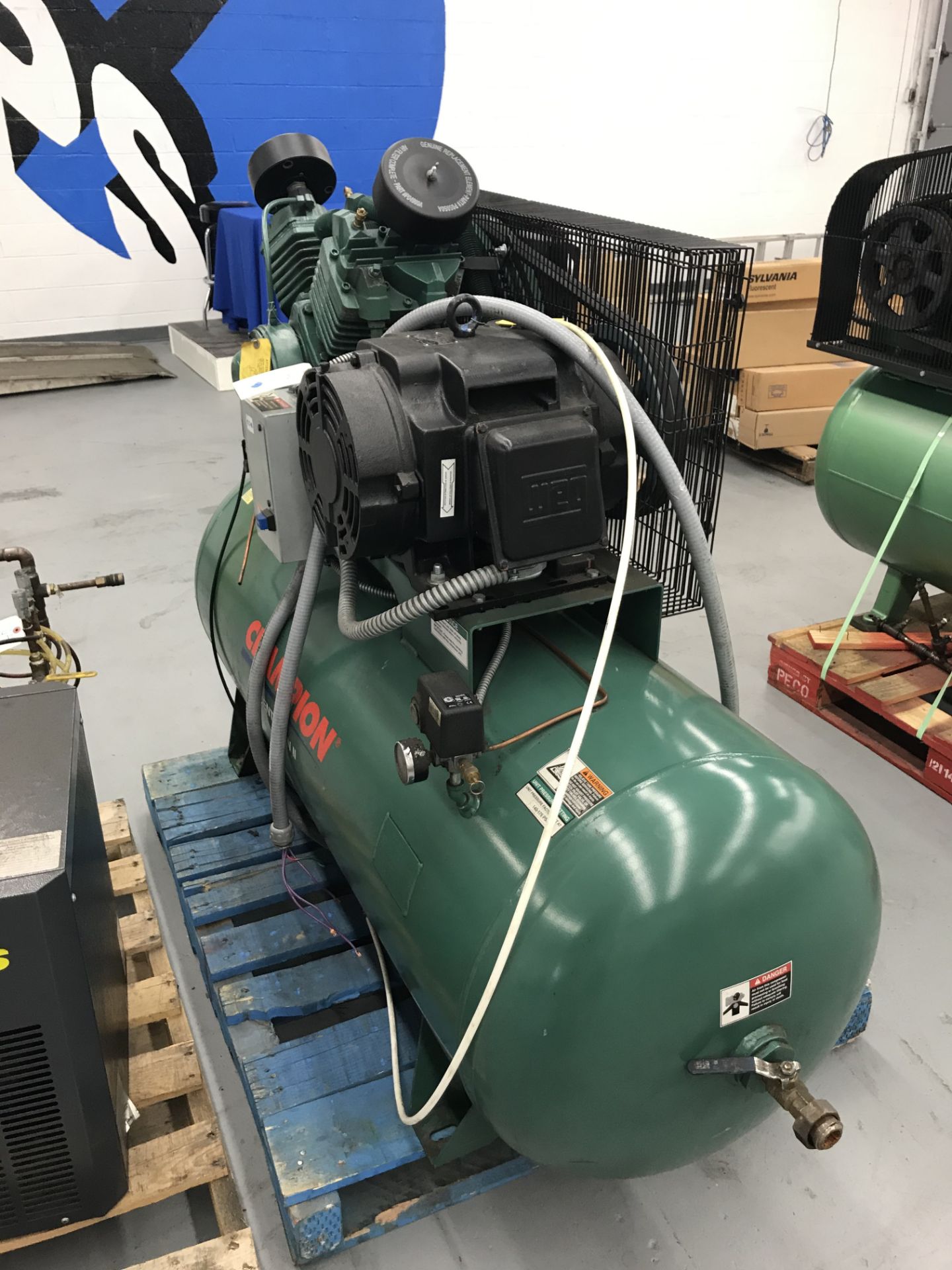 Champion Centurion II Air Compressor 2013 #HRV15F12, 15HP 3-Phase 460V 200PSI