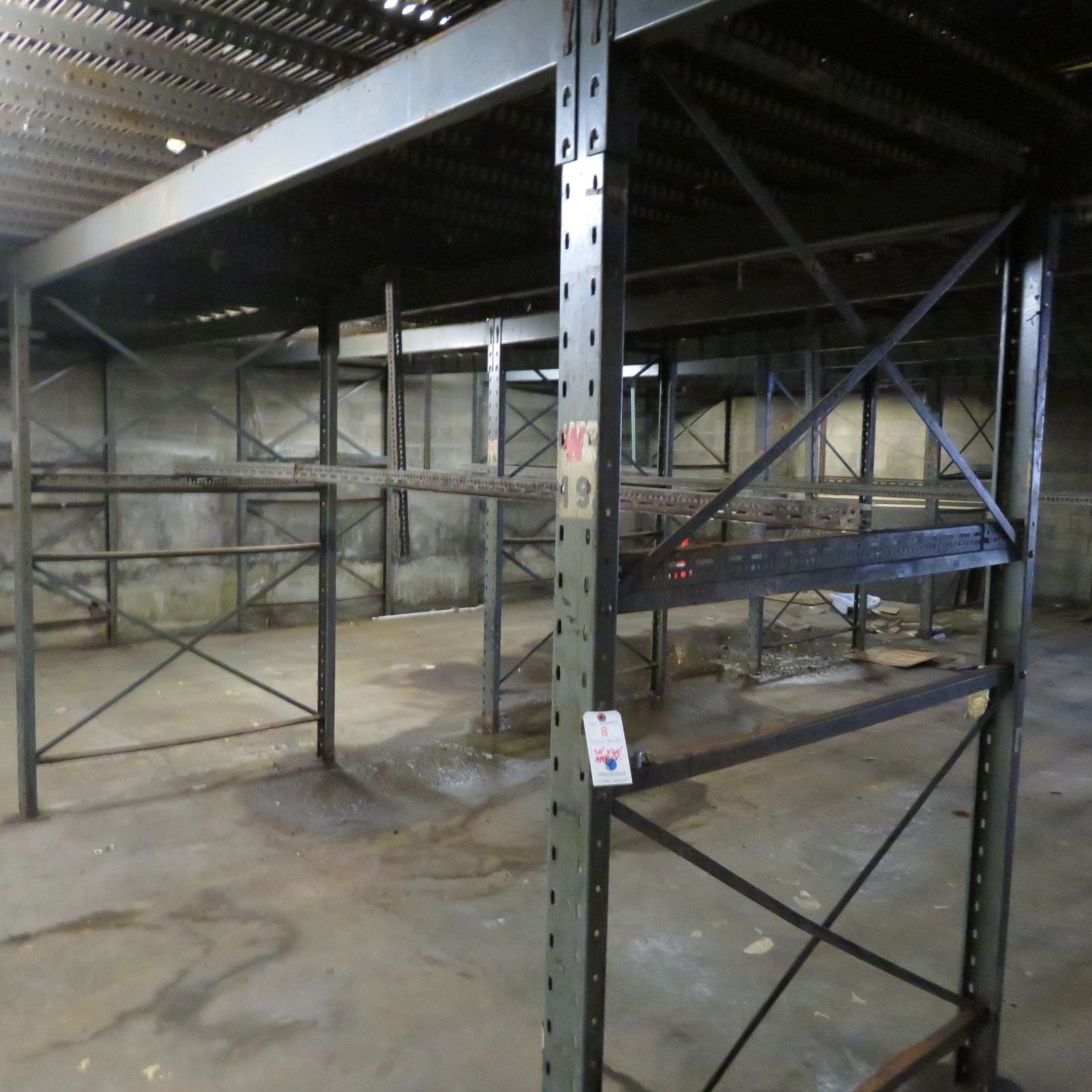 {LOT} STEEL MEZZANINE APPROX 30' X 60'