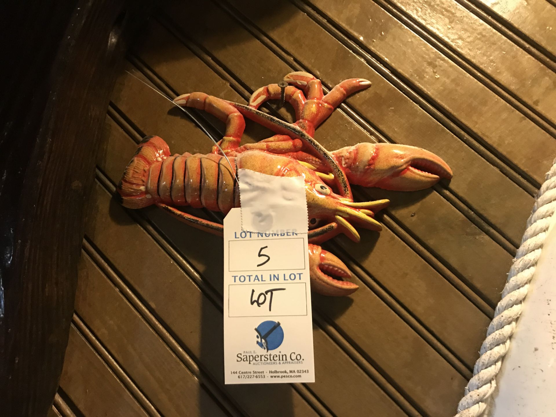 {LOT} Crustacean Décor c/o: Crab, Lobster, Scale, Fish