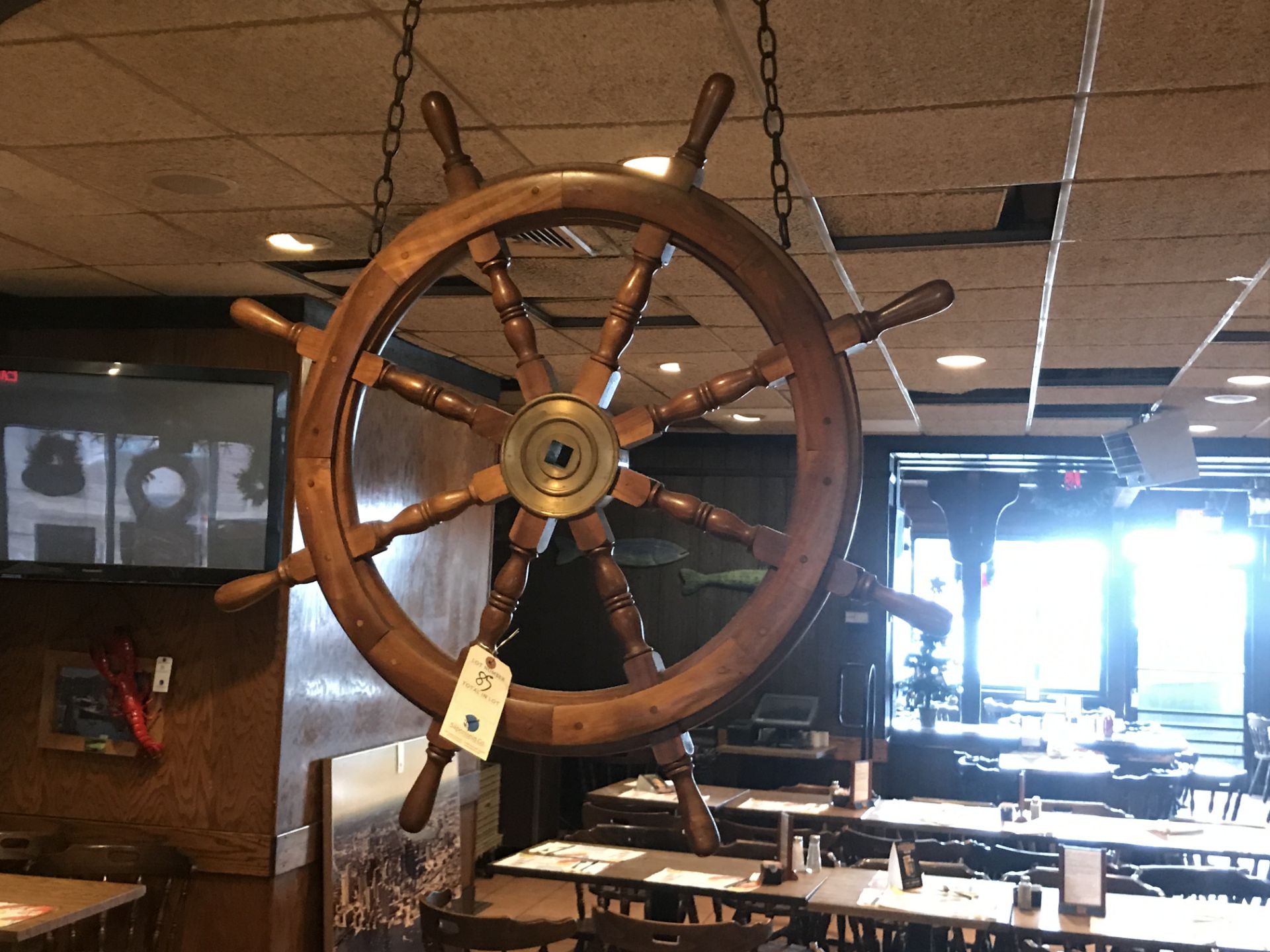 Wood Ships Wheel