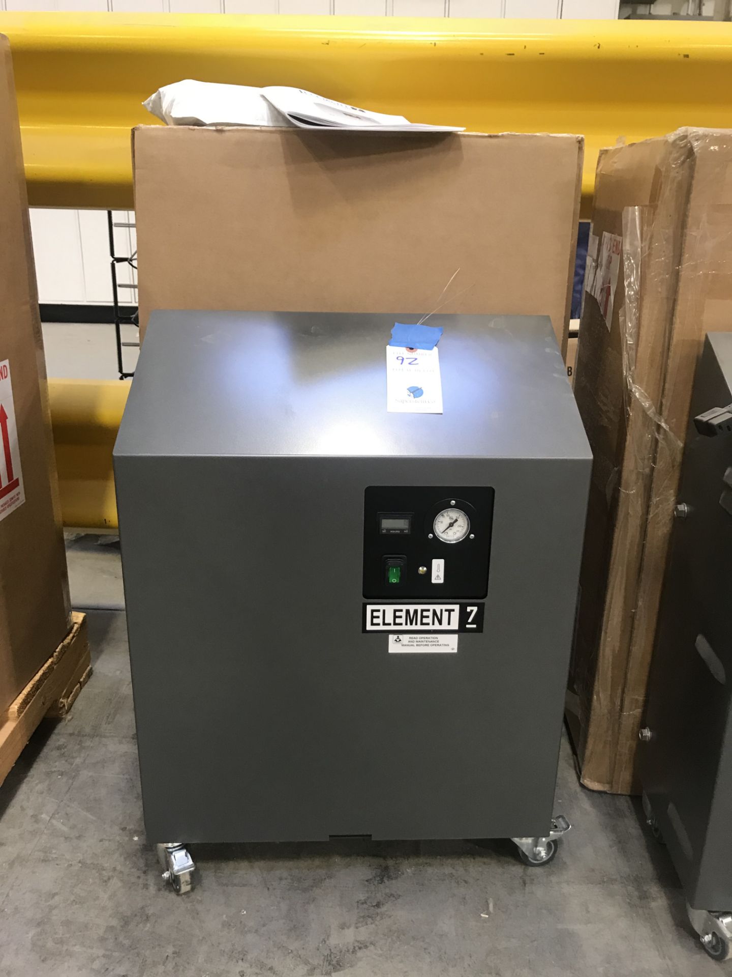 Jun-Air #87R-4MN1-HSBHH NEW OUT OF BOX Element 7 Nitrogen Generator System. Gast Manufacturing