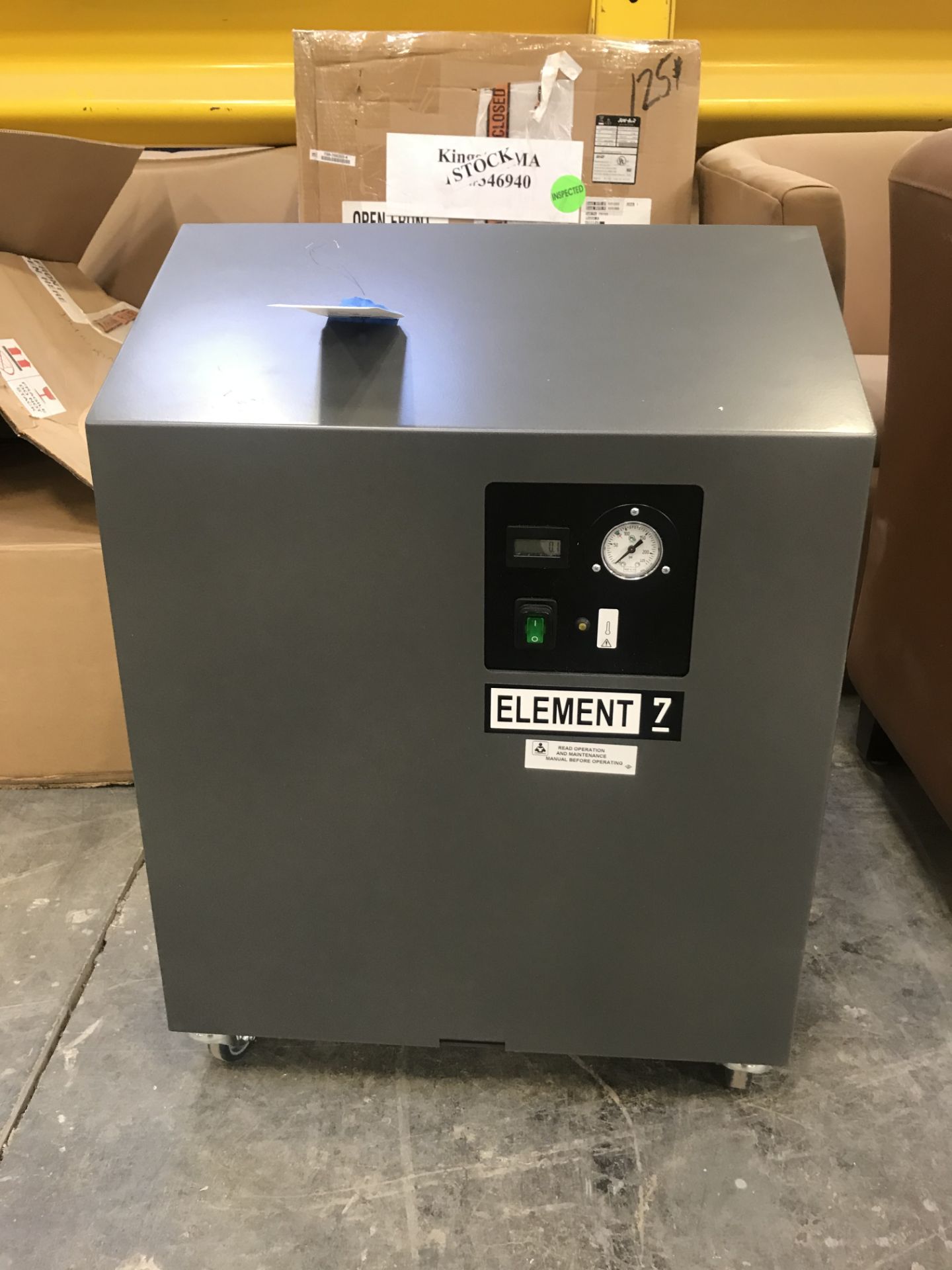 Jun-Air #87R-4MN1-HSBHH NEW OUT OF BOX Element 7 Nitrogen Generator System. Gast Manufacturing