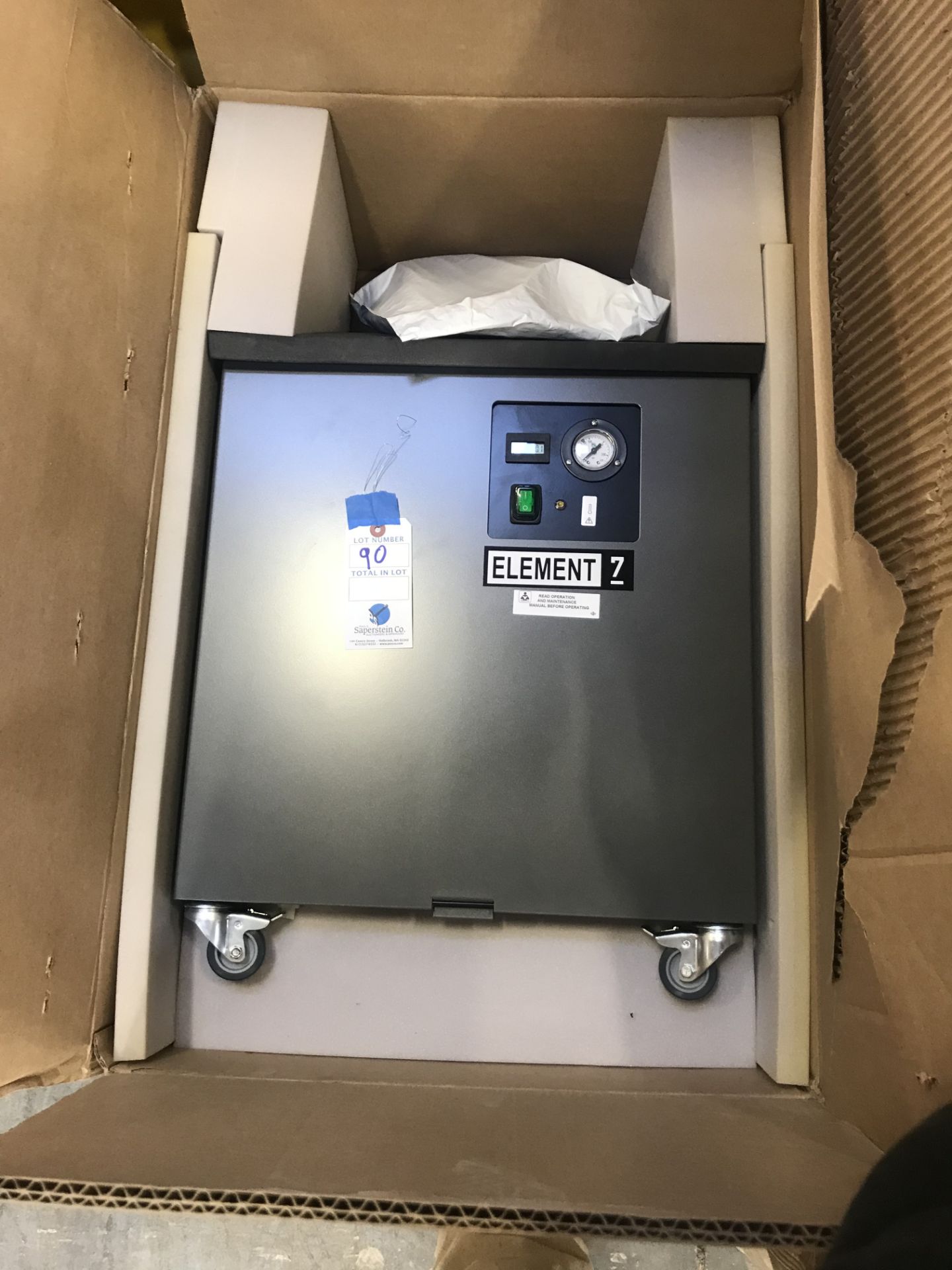 Jun-Air #87R-4MN1-HSBHH NEW IN BOX Element 7 Nitrogen Generator System. Gast Manufacturing - Image 2 of 2