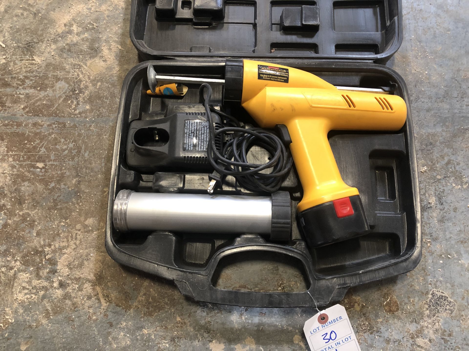 CRL #LD188 Battery Powered Caulking Gun