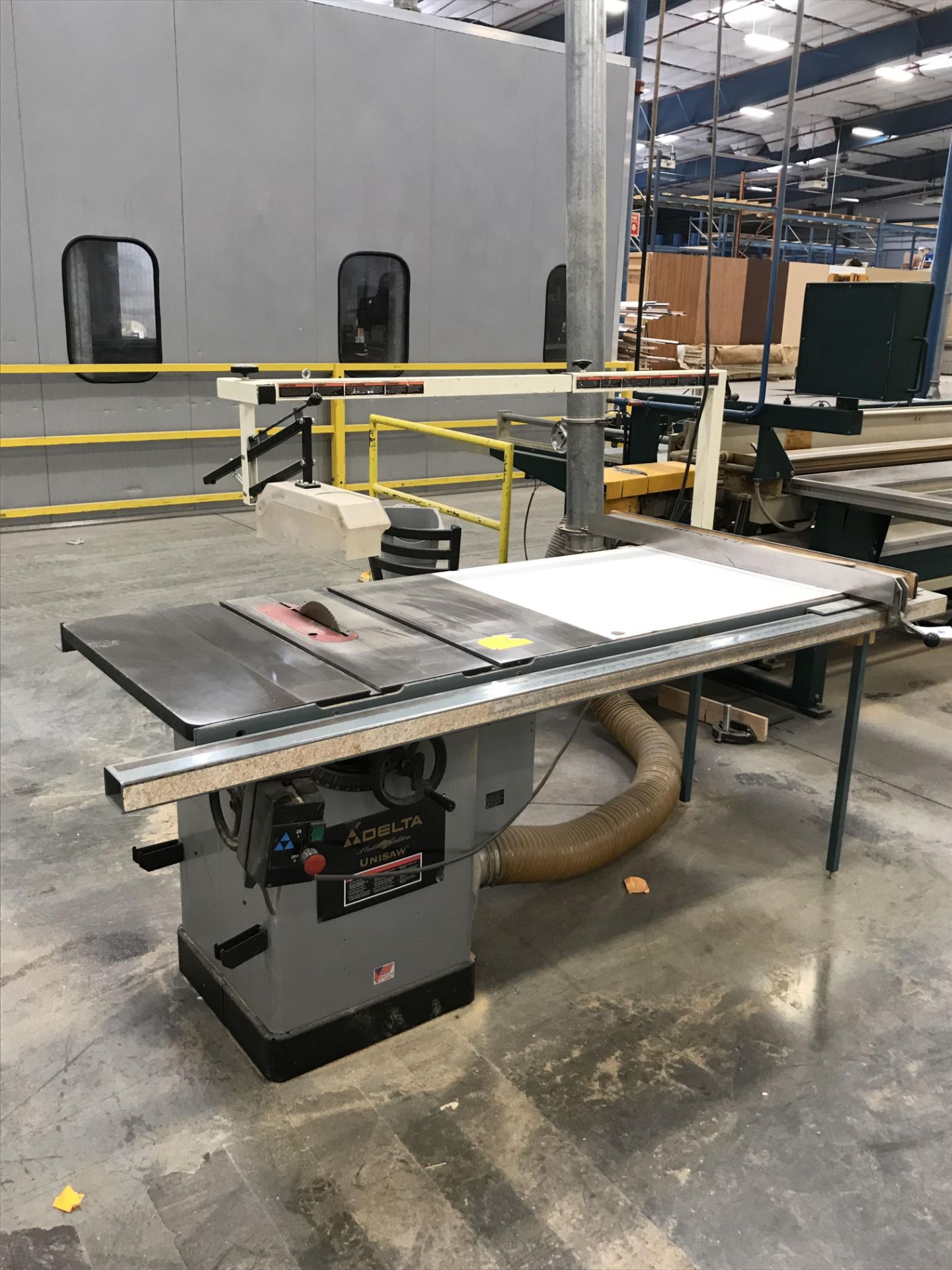 Delta Unisaw Platinum Table Saw w/Beisemeyer Fence, Single Phase, 230V, 60Hz, S/N: 00F46637 - Image 2 of 2