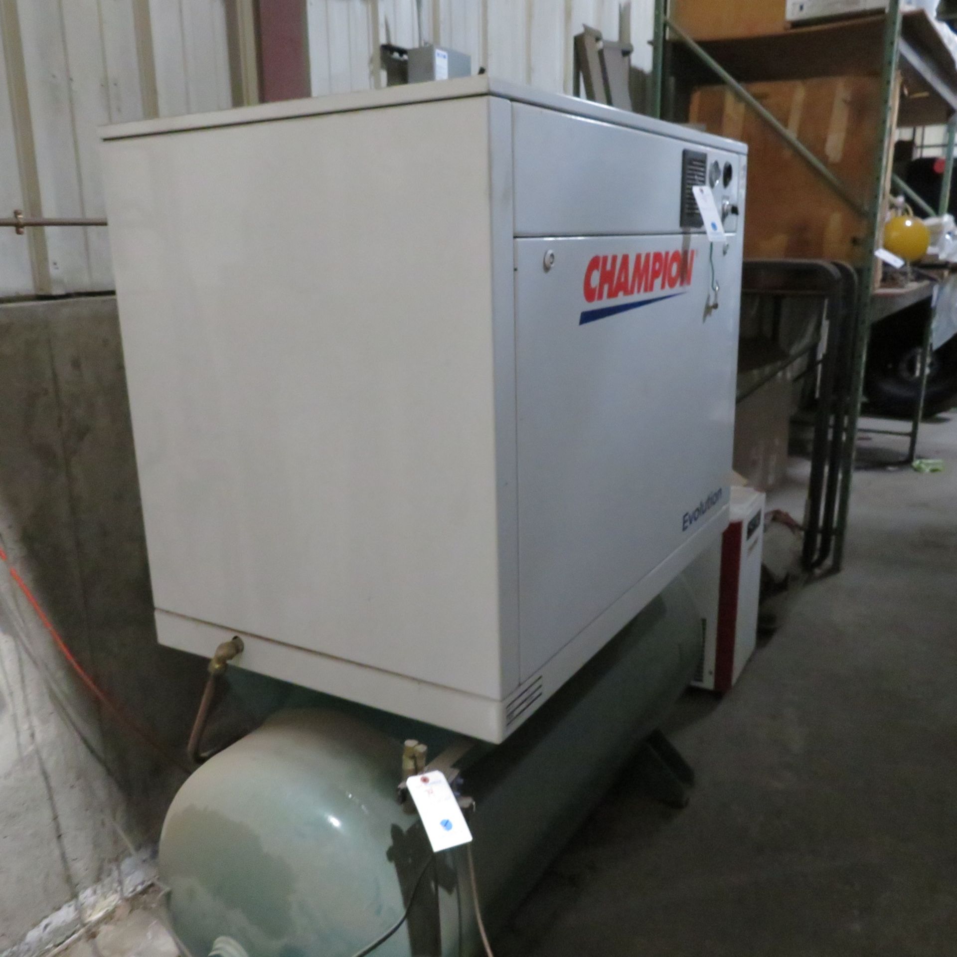 Champion Evolution #HER10-12 10HP., 3 Phase, S/N: D150620 Air Compressor, Hrs: NA