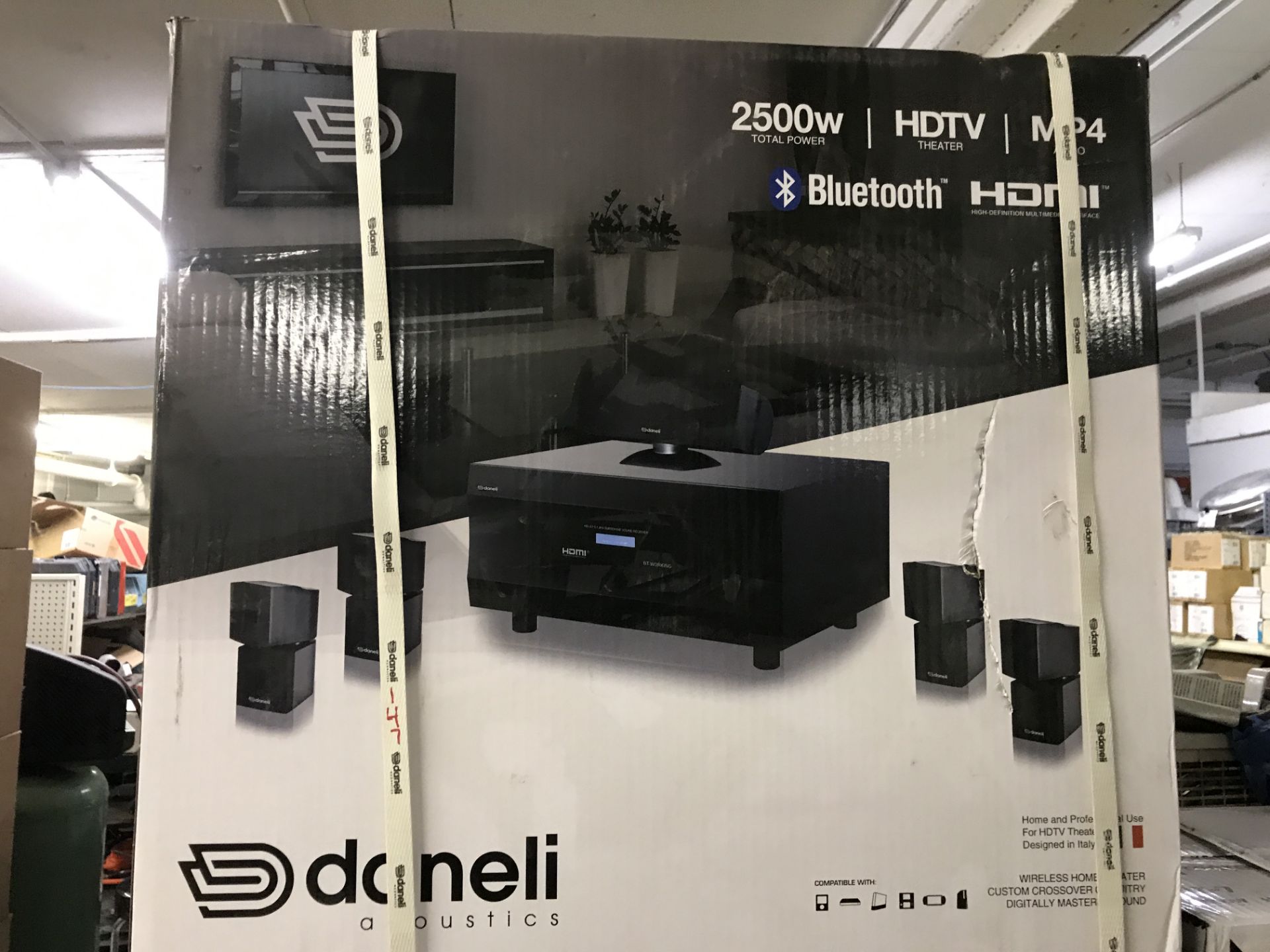 Daneli #HD67 5.1 Home Theater System 2500 Watt Bluetooth
