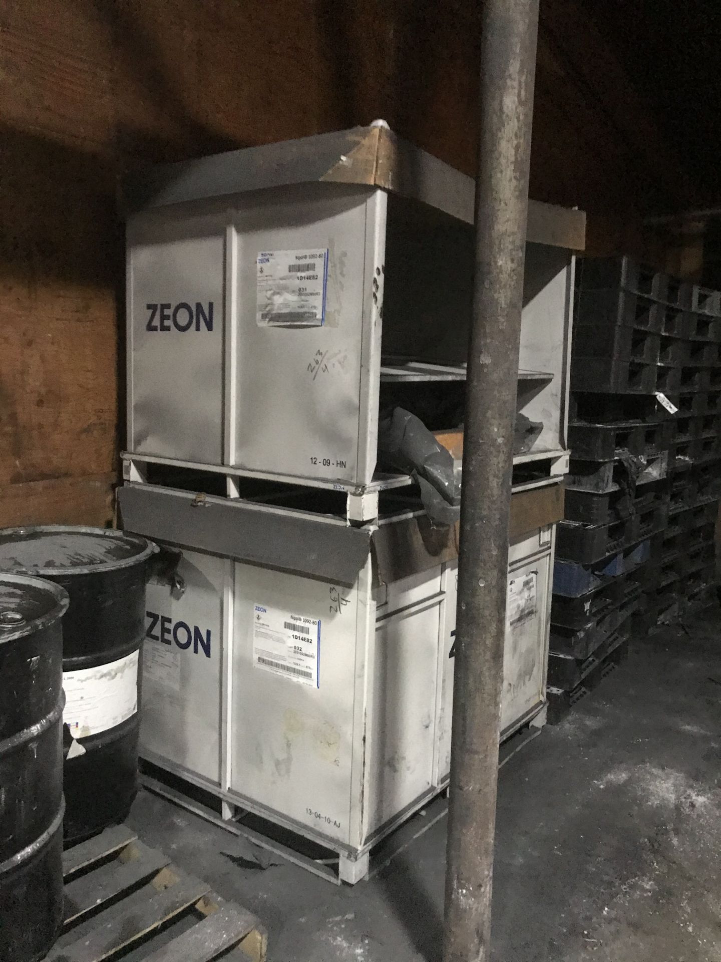 (4) Zeon Steel Box Collapsible Pallets - Image 2 of 3