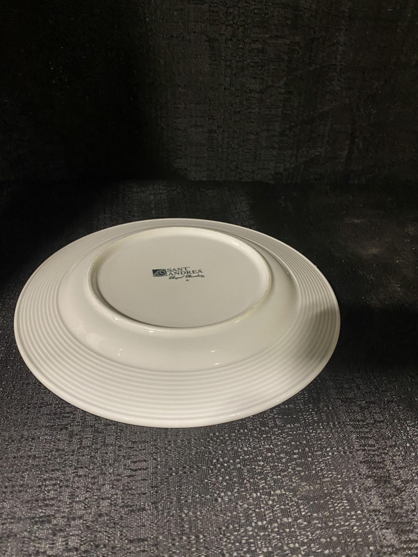 (50) 9.5" Salad/Dessert Plates White China Sant Andrea (BRING PACKING MATERIAL) - Image 2 of 2