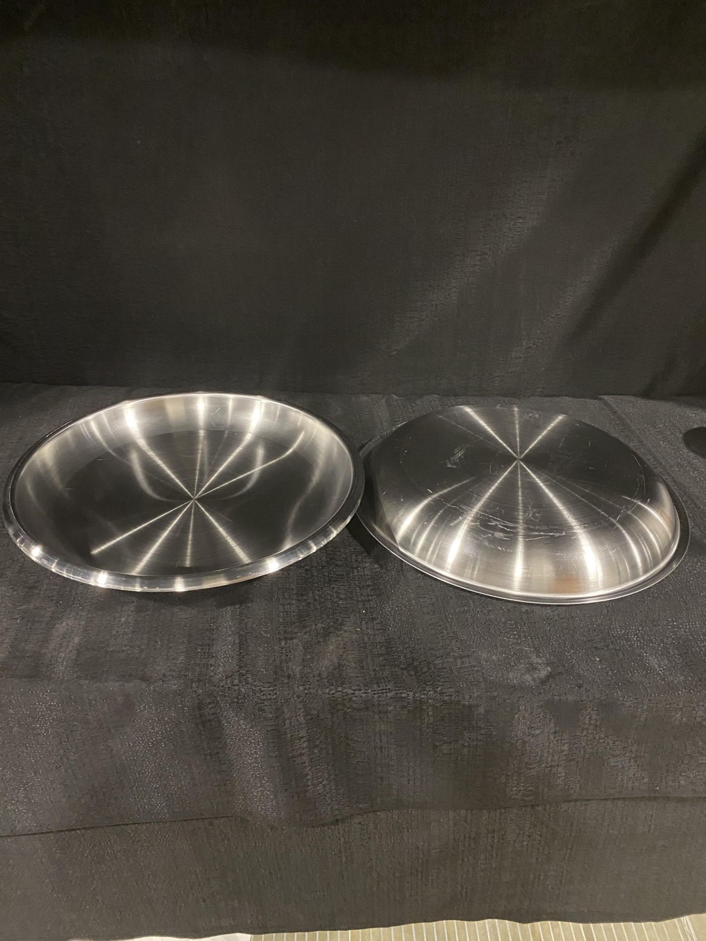 (6) 15" SS Dishes