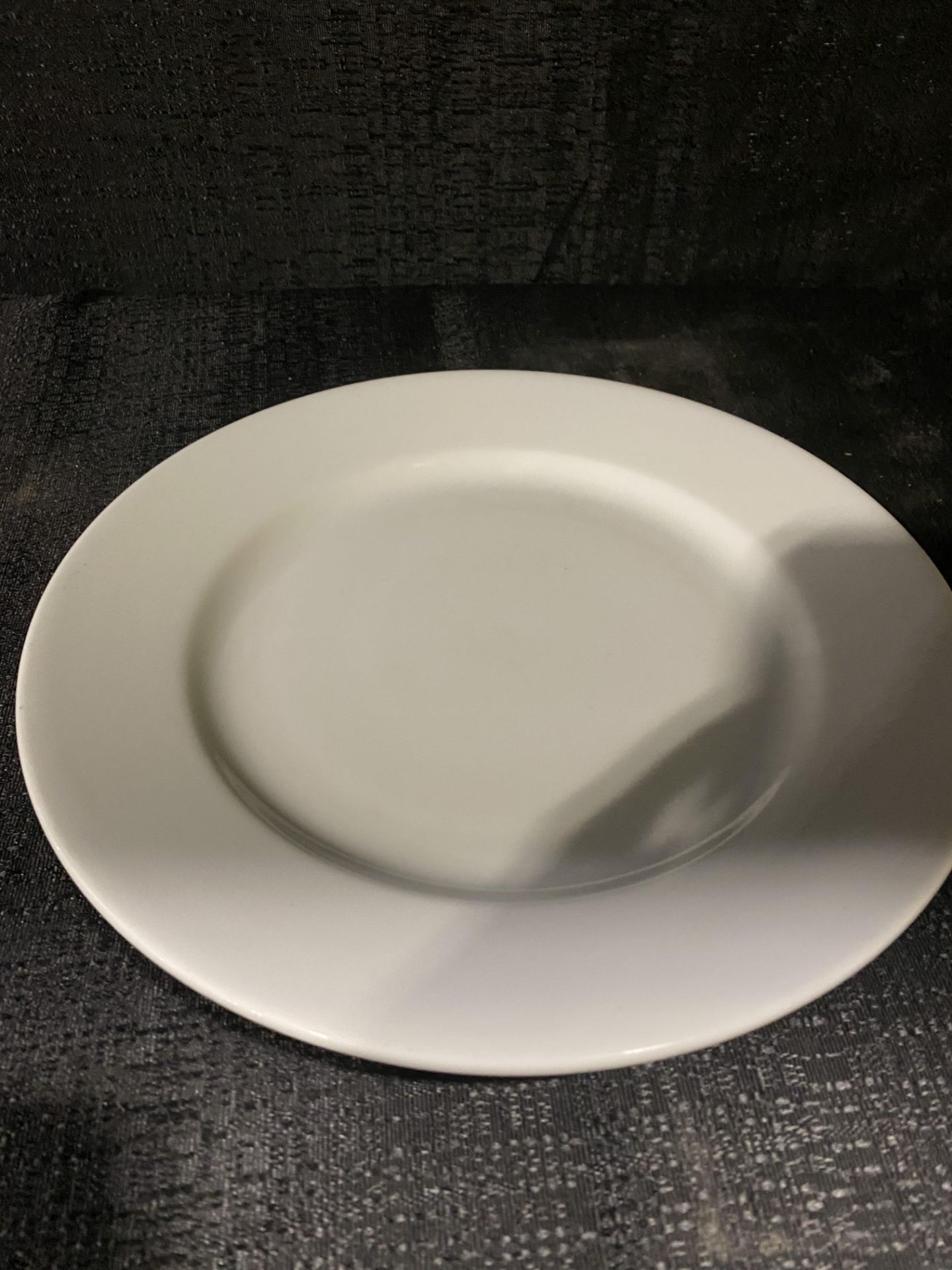 (300) 9.5" Salad/Dessert Plates White China Sant Andrea (BRING PACKING MATERIAL) - Image 2 of 3
