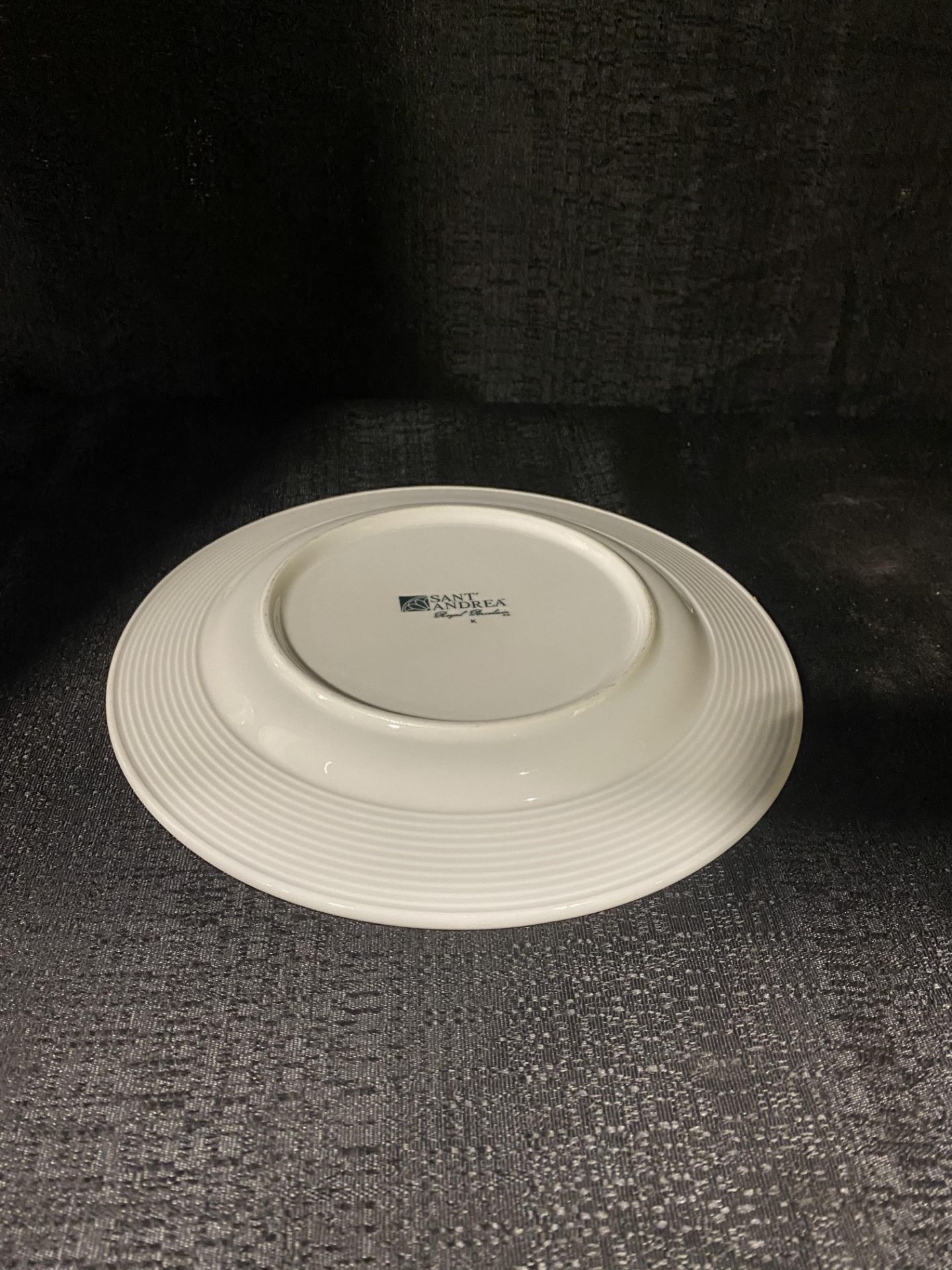 (50) 9.5" Salad/Dessert Plates White China Sant Andrea (BRING PACKING MATERIAL) - Image 2 of 2