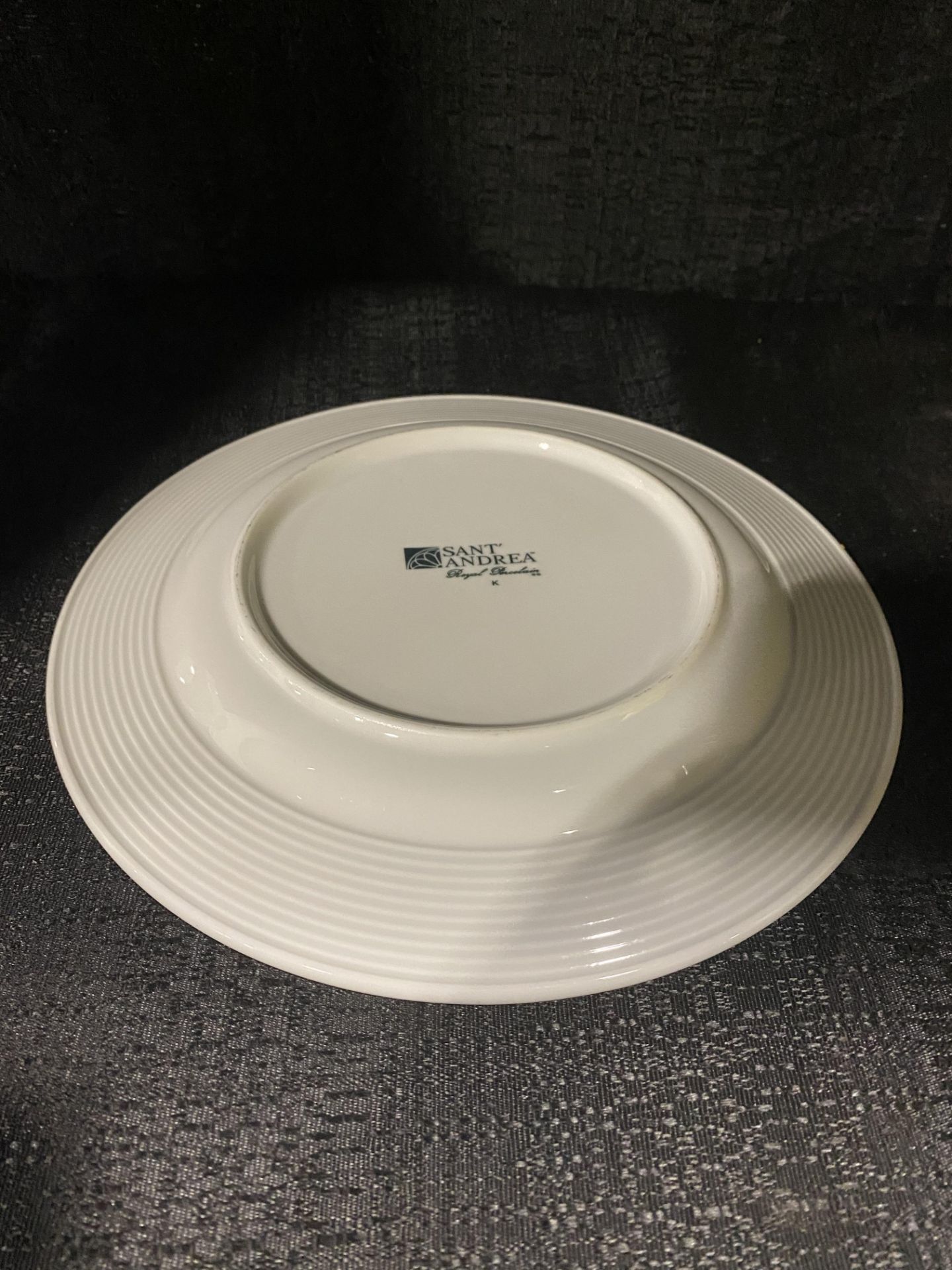 (300) 9.5" Salad/Dessert Plates White China Sant Andrea (BRING PACKING MATERIAL) - Image 3 of 3