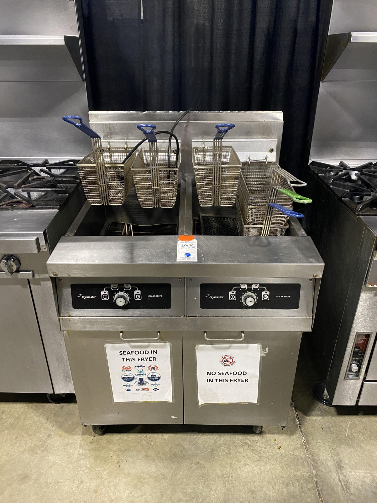 Frymaster #FPH250SD SS Portable Gas Twin Fryer