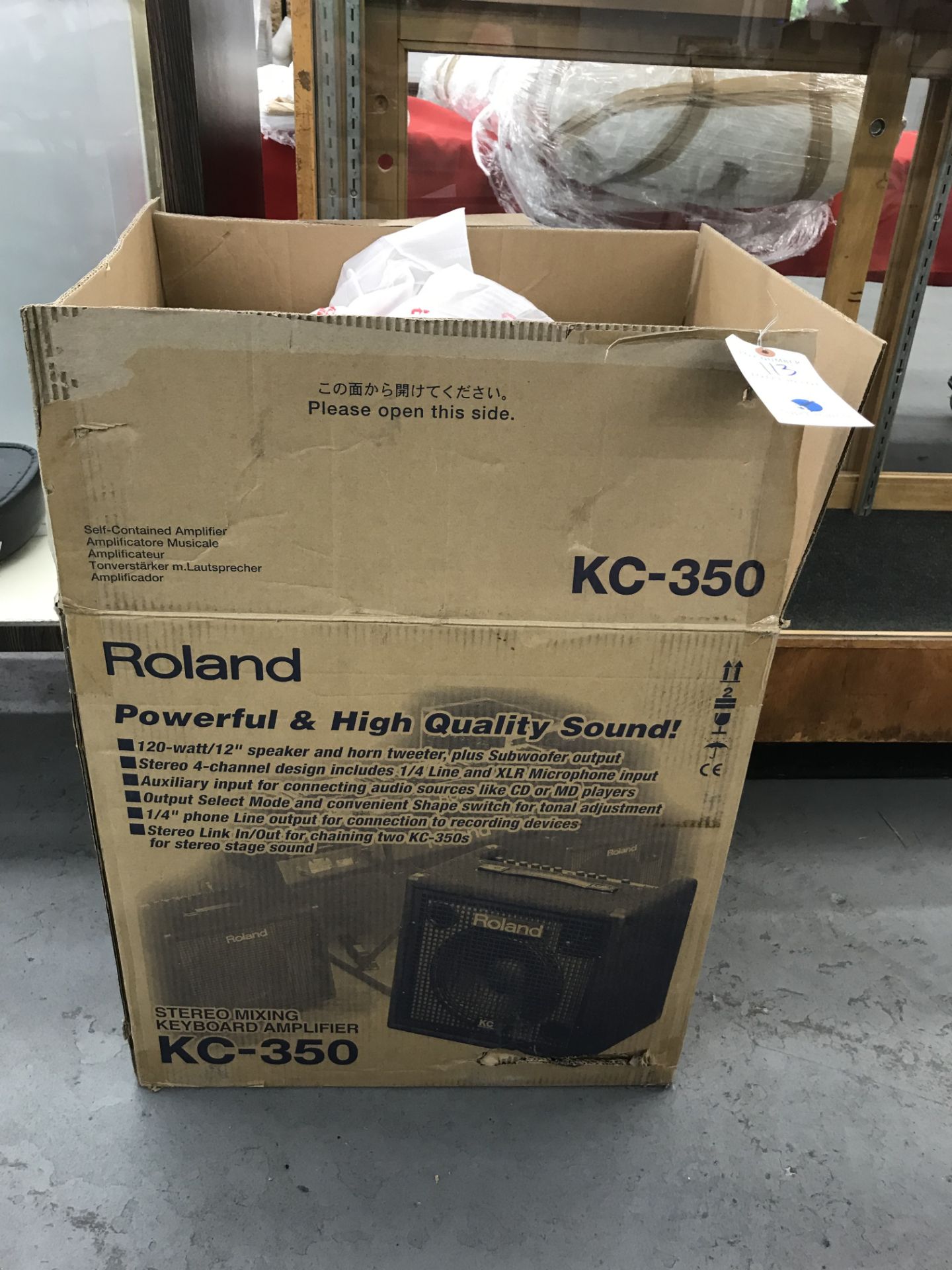 Roland #KC350 120 Watt, 4 Channel Stereo Keyboard AMP (Retail: $550) (NIB)