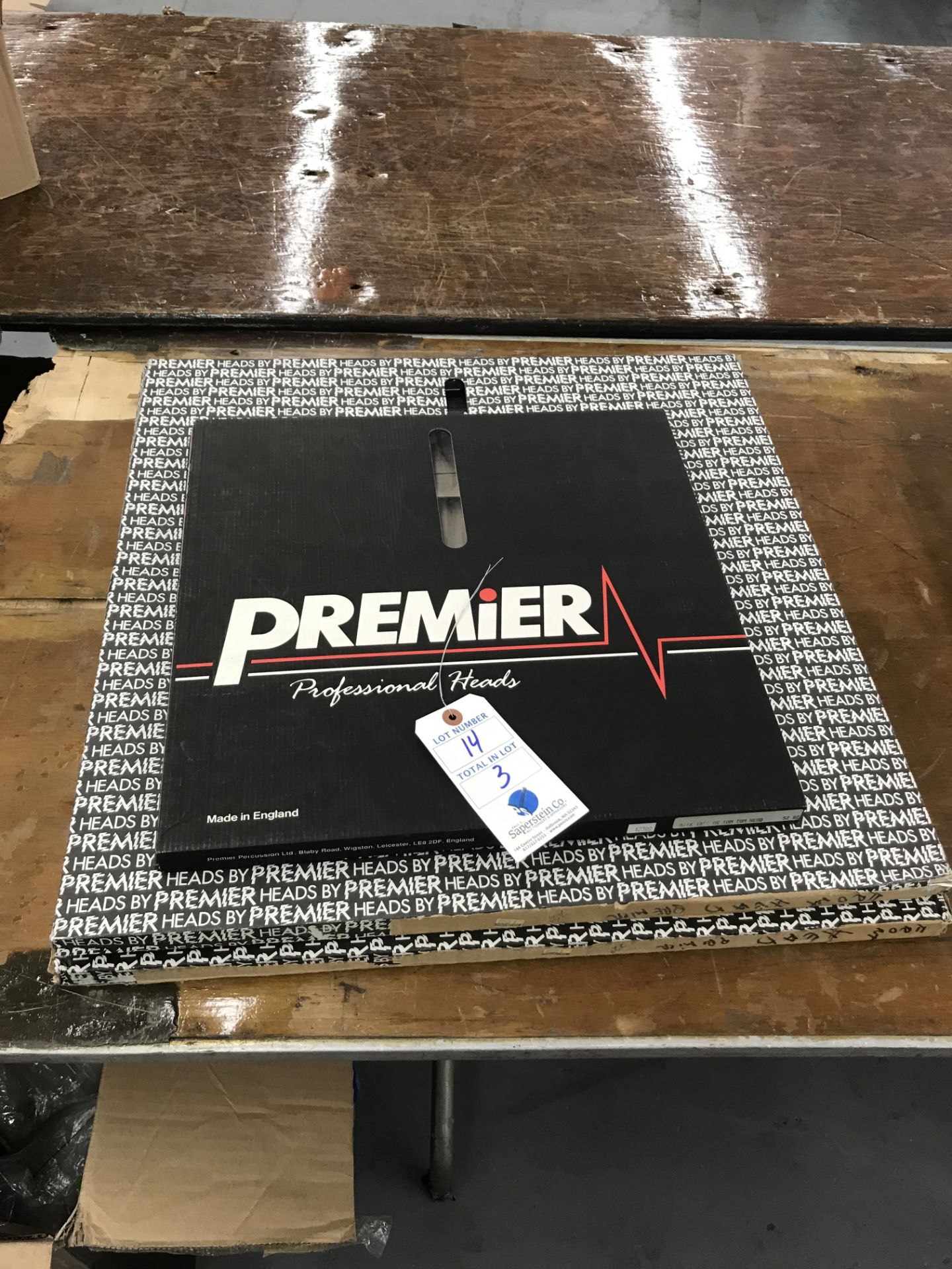 (3) Premier Drum Heads (See Pics for Models) (ALL NIB)