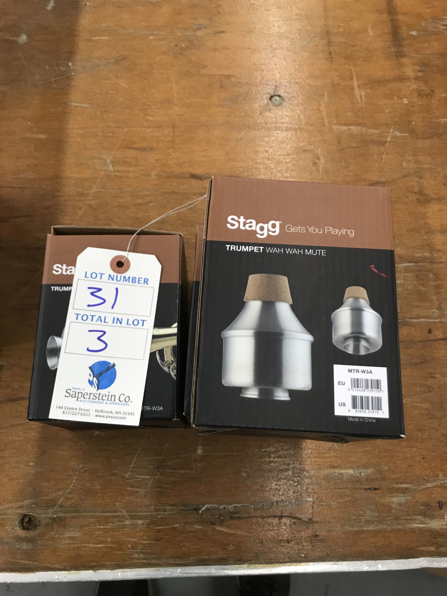 (3) Stagg Straight Trumpet Wah Wah Mutes