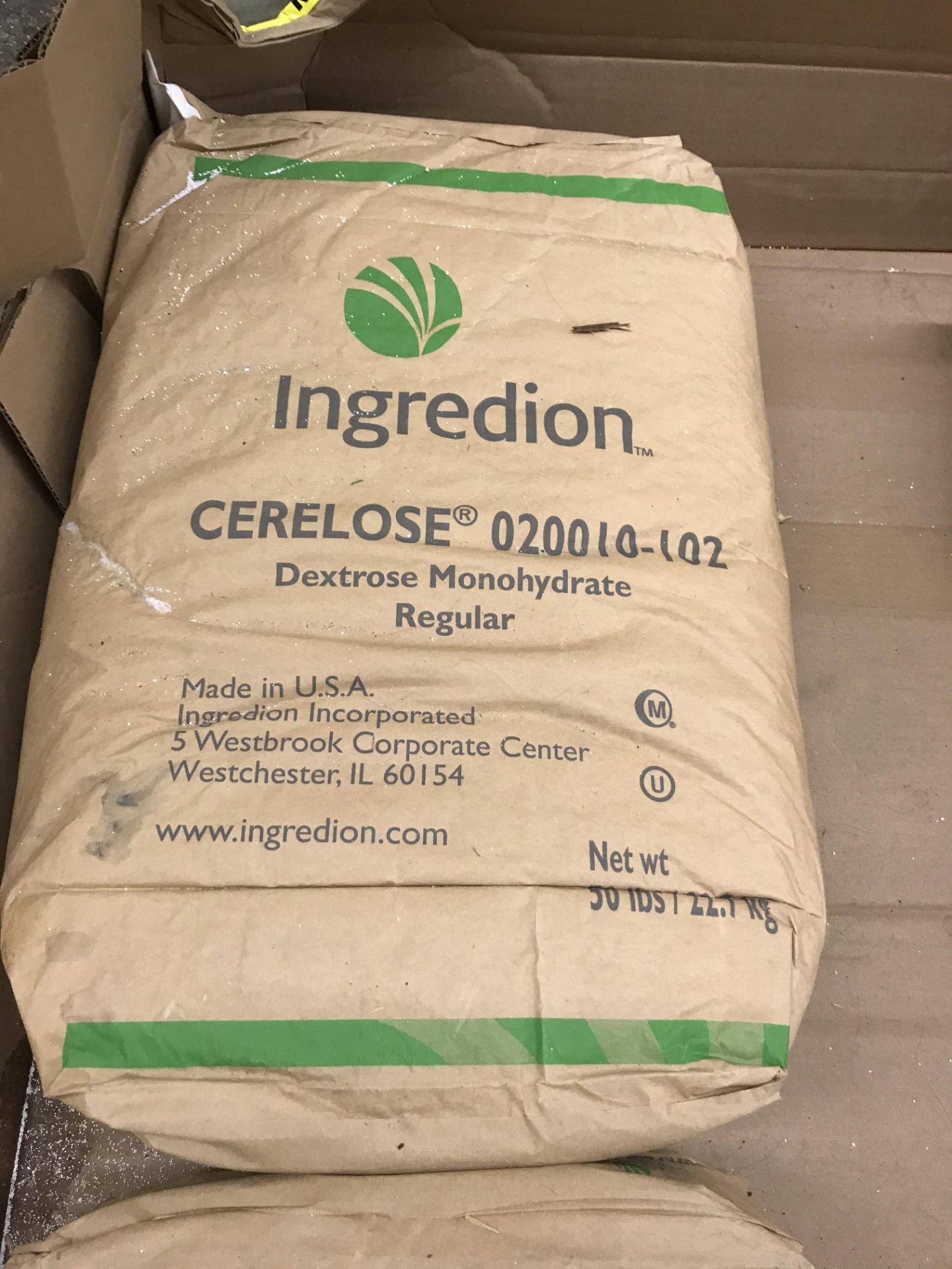 Ingredion 50 Lb. Bags of Glucose