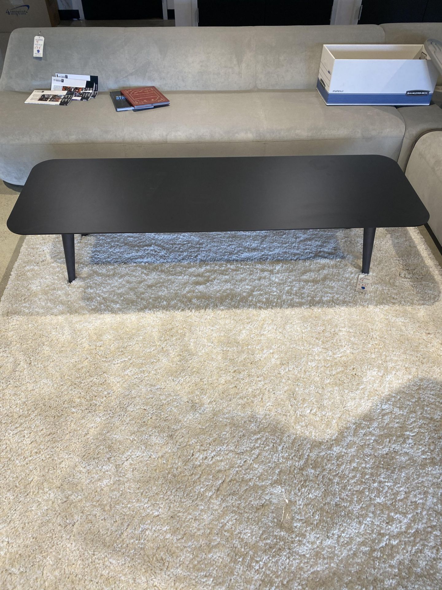 Allermuir #CRQCT03-KIT 6' x 2' Laminate Faced Coffee Table w/Ash Legs