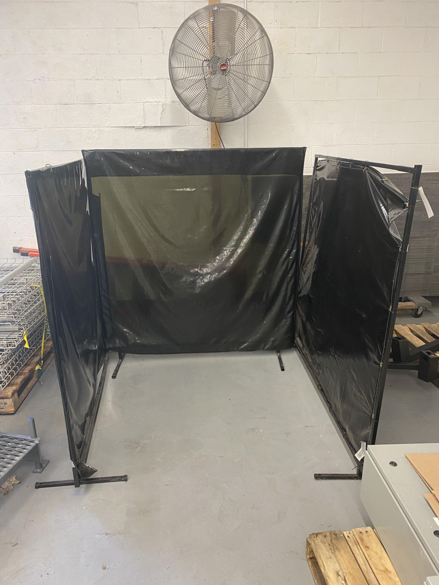 (3) Welding Screens Free Standing - Image 2 of 2