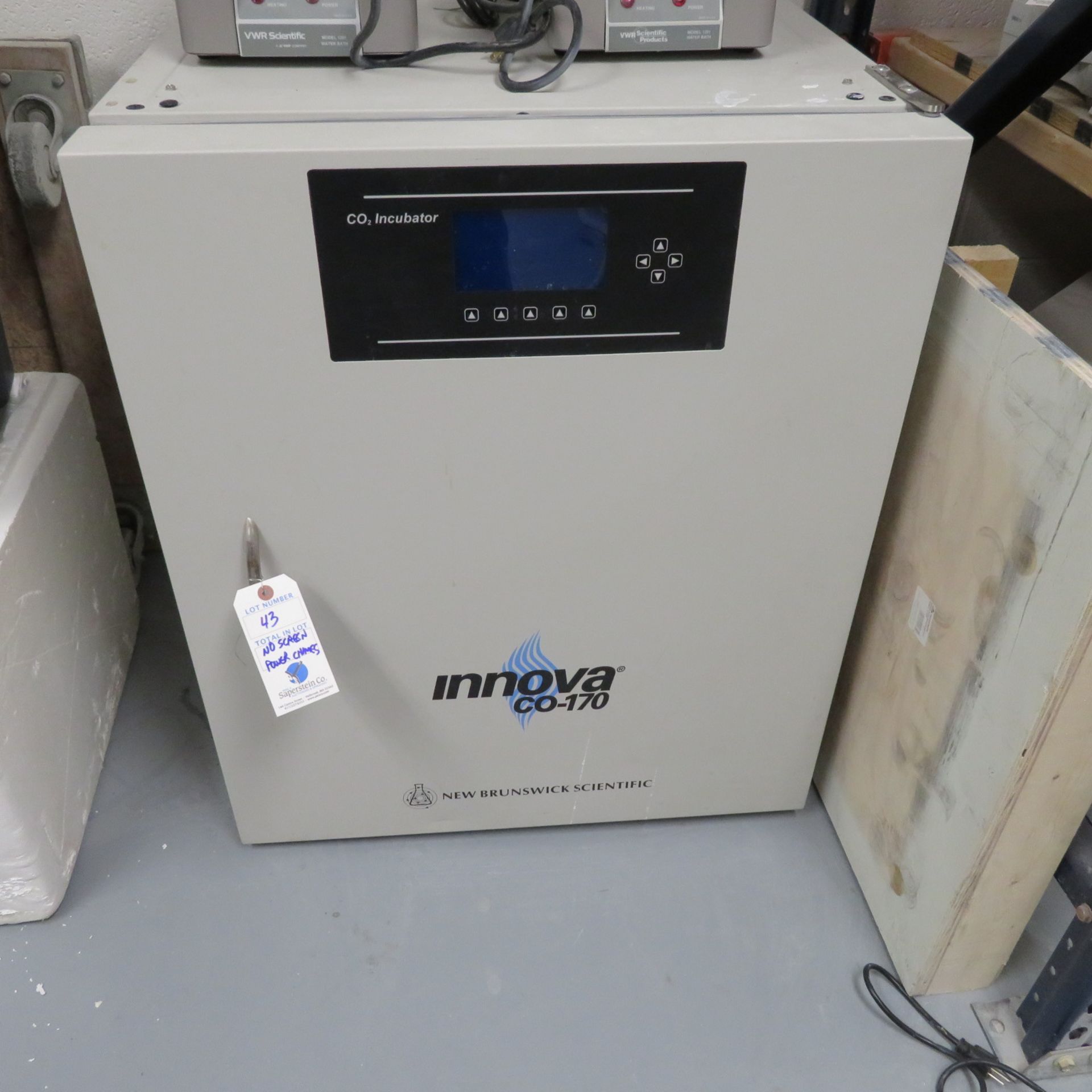 INNOVA CO 170 CO2 INCUBATOR-POWER CHIMES-NO SCREEN