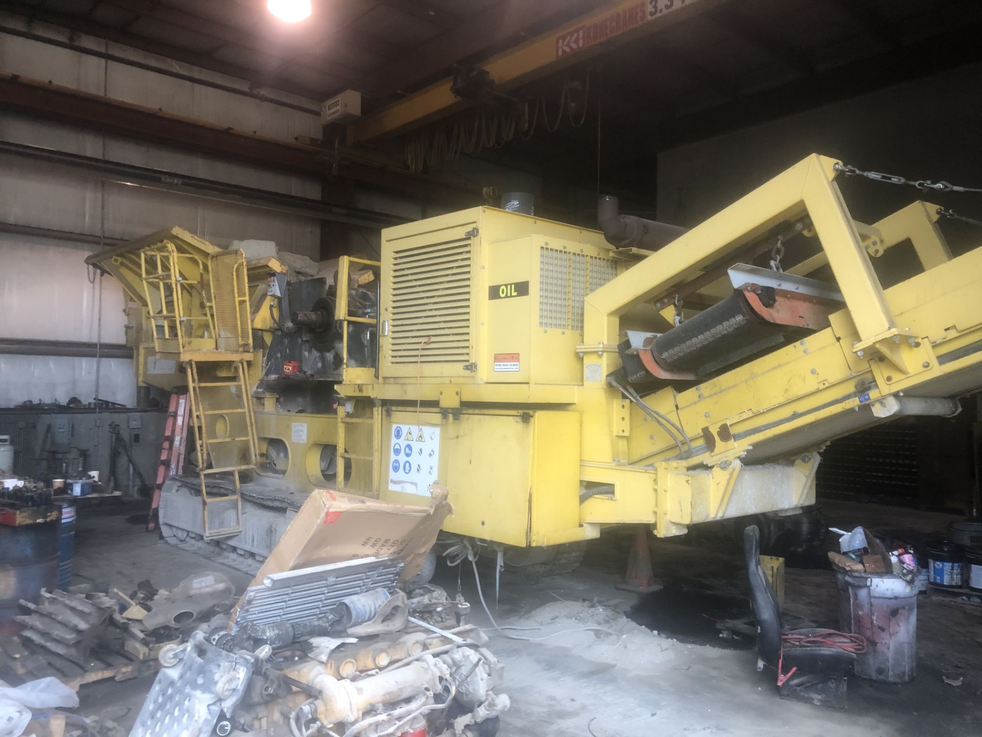 2011 KEESTRACK APOLLO TRACK MOUNTED ROCK CRUSHER PLANT, 3,672 Hours CAT C-7, 400 TON/HOUR, 44" - Image 3 of 15