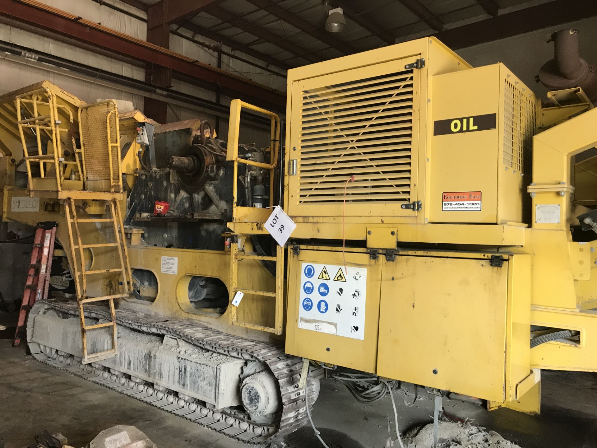 2011 KEESTRACK APOLLO TRACK MOUNTED ROCK CRUSHER PLANT, 3,672 Hours CAT C-7, 400 TON/HOUR, 44" - Image 2 of 15