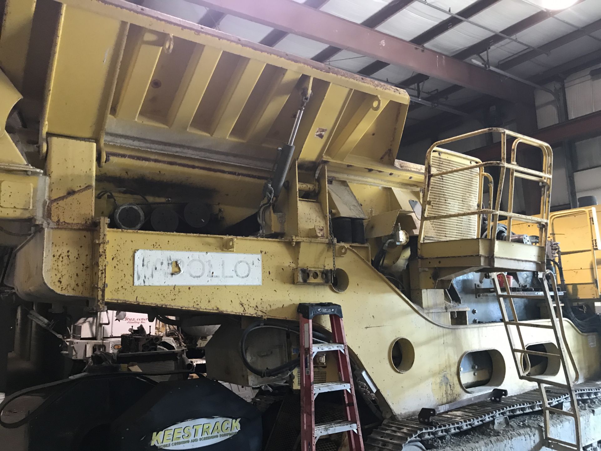 2011 KEESTRACK APOLLO TRACK MOUNTED ROCK CRUSHER PLANT, 3,672 Hours CAT C-7, 400 TON/HOUR, 44" - Image 12 of 15