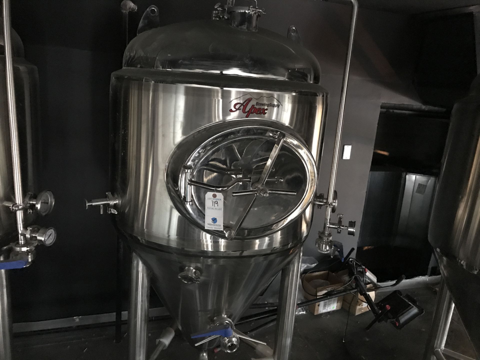 Apex 3.5 BBL Jacketed Fermentation Tank